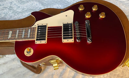 2023 Gibson Les Paul Standard '50s Plain Top Sparkling Burgundy - Only 9.2 lbs - Authorized Dealer