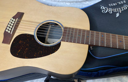 NEW! Martin D-X2E 12-String Acoustic-Electric Guitar - Brazilian Rosewood Pattern - 5.5lbs - Authorized Dealer - G06929