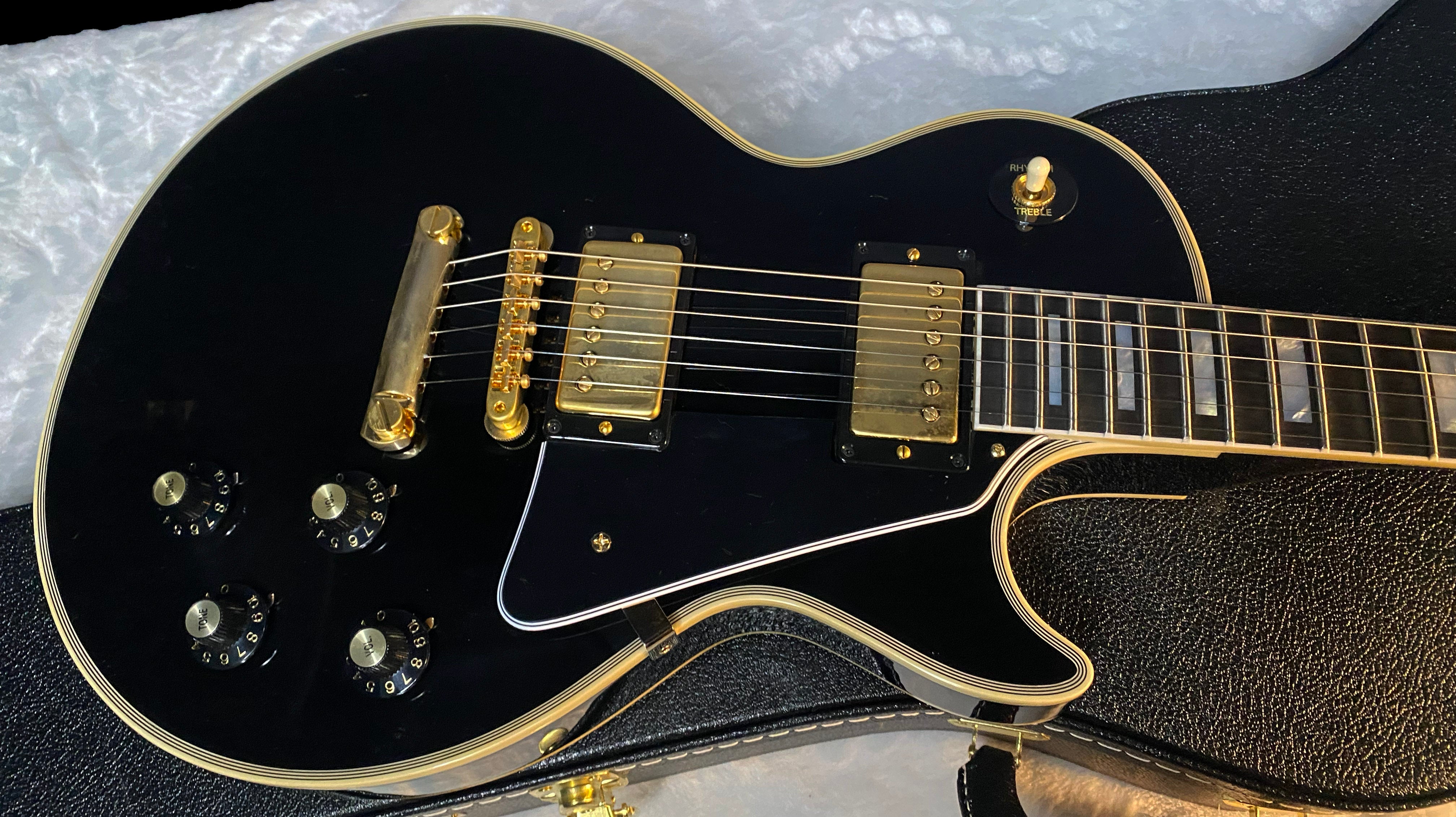 NEW! Gibson Custom Shop '68 Les Paul Custom Reissue - Gloss Ebony - Authorized Dealer - 9.5 lbs - G06176