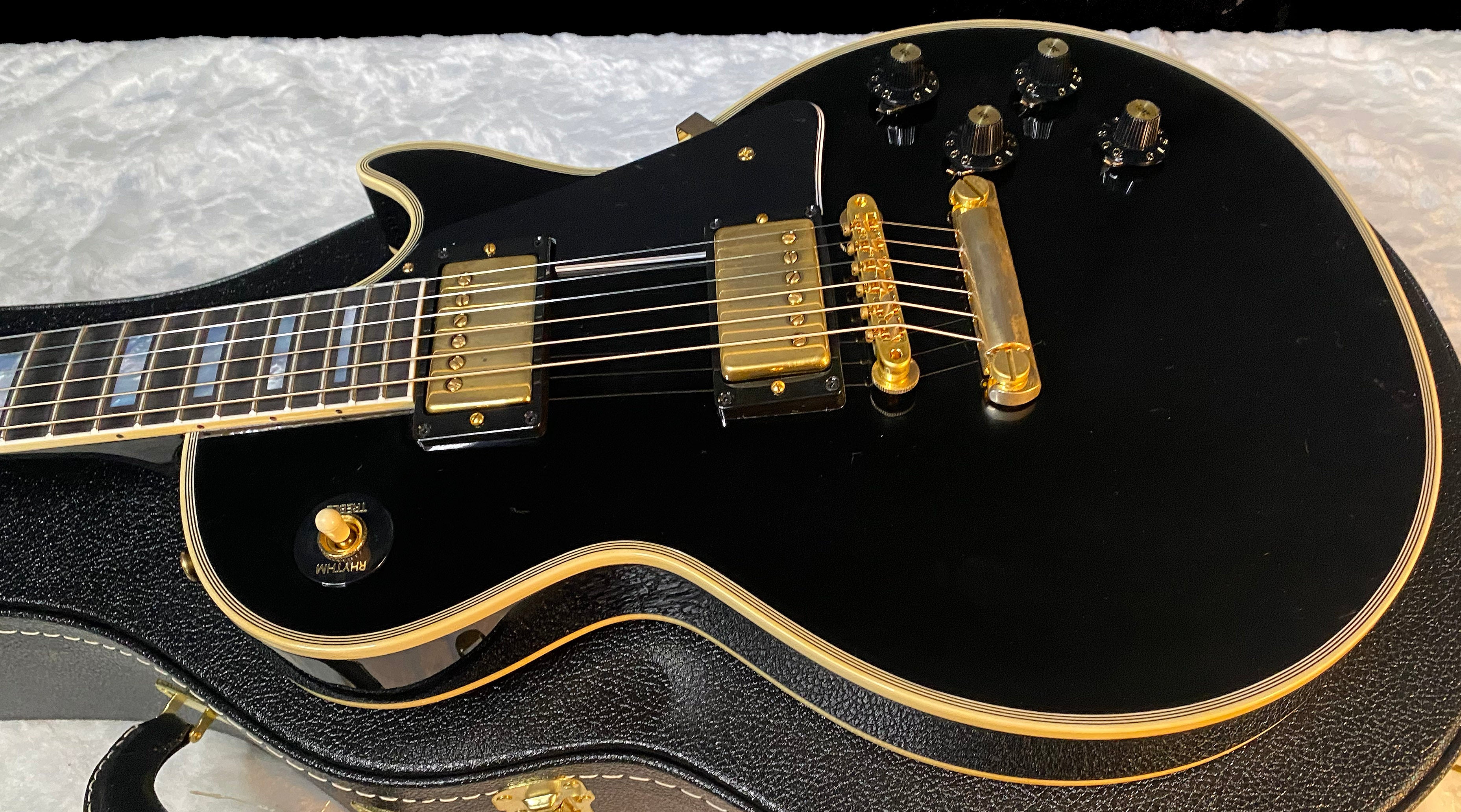 NEW! Gibson Custom Shop '68 Les Paul Custom Reissue - Gloss Ebony - Authorized Dealer - 9.5 lbs - G06176