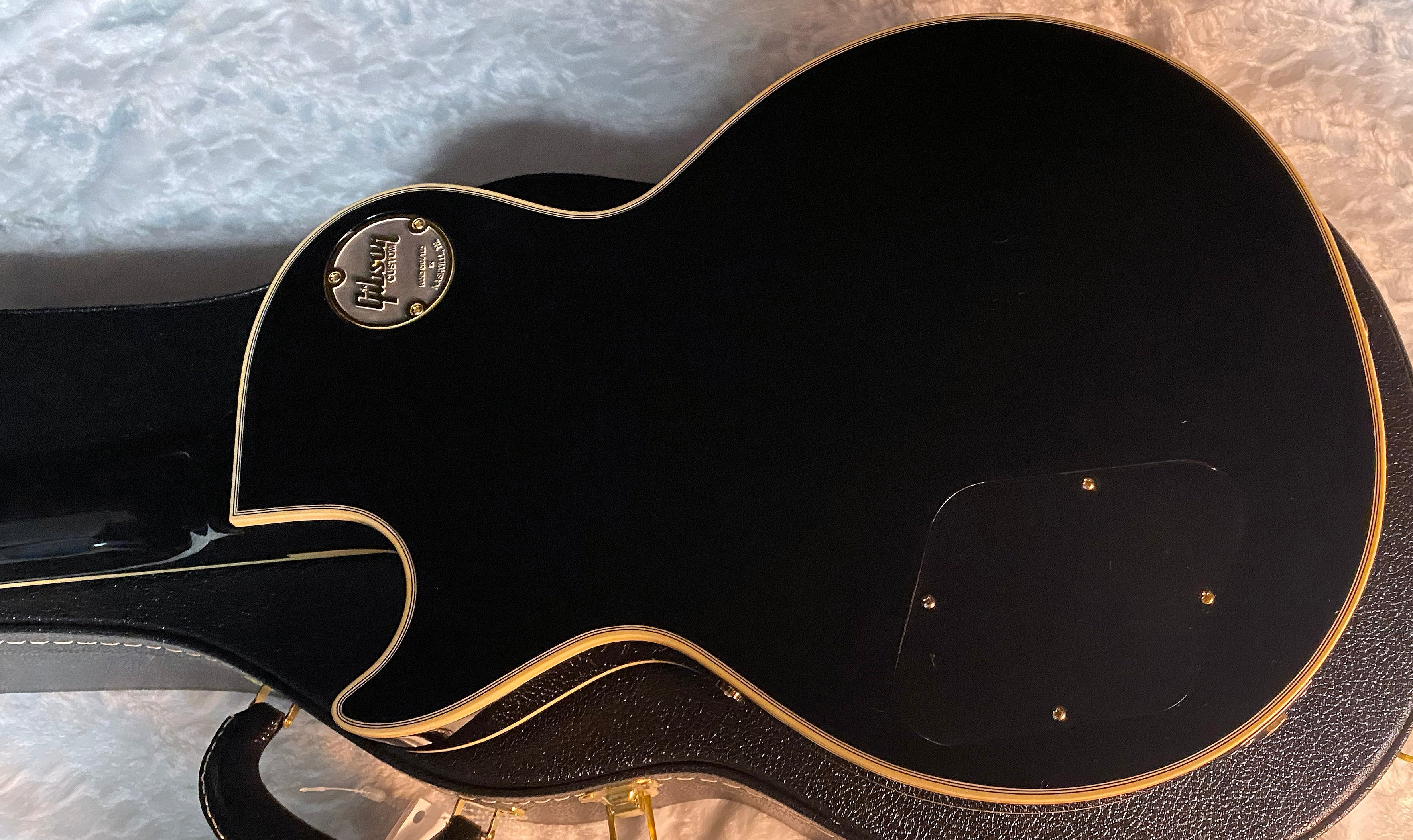 NEW! Gibson Custom Shop '68 Les Paul Custom Reissue - Gloss Ebony - Authorized Dealer - 9.5 lbs - G06176