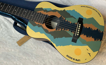 NEW! Martin LX1 Little Martin Acoustic Guitar - "Life is Good" - 3.65lbs - Gig Bag - Authorized Dealer - G06936