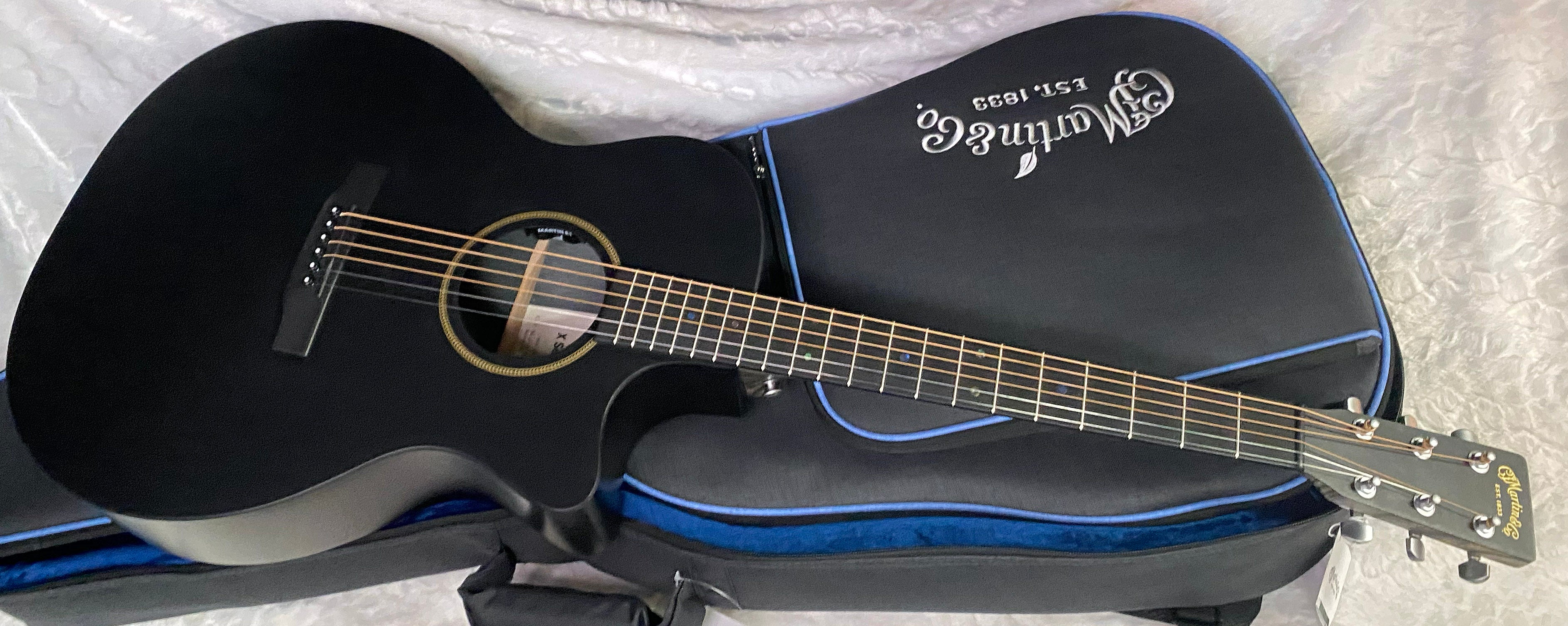 NEW! Martin GPC-X1E Grand Performance Acoustic-Electric Guitar - Black - Natural 4.9 lbs - Authorized Dealer - G06930