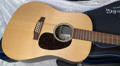 NEW! Martin D-X2E 12-String Acoustic-Electric Guitar - Brazilian Rosewood Pattern - 5.5lbs - Authorized Dealer - G06924