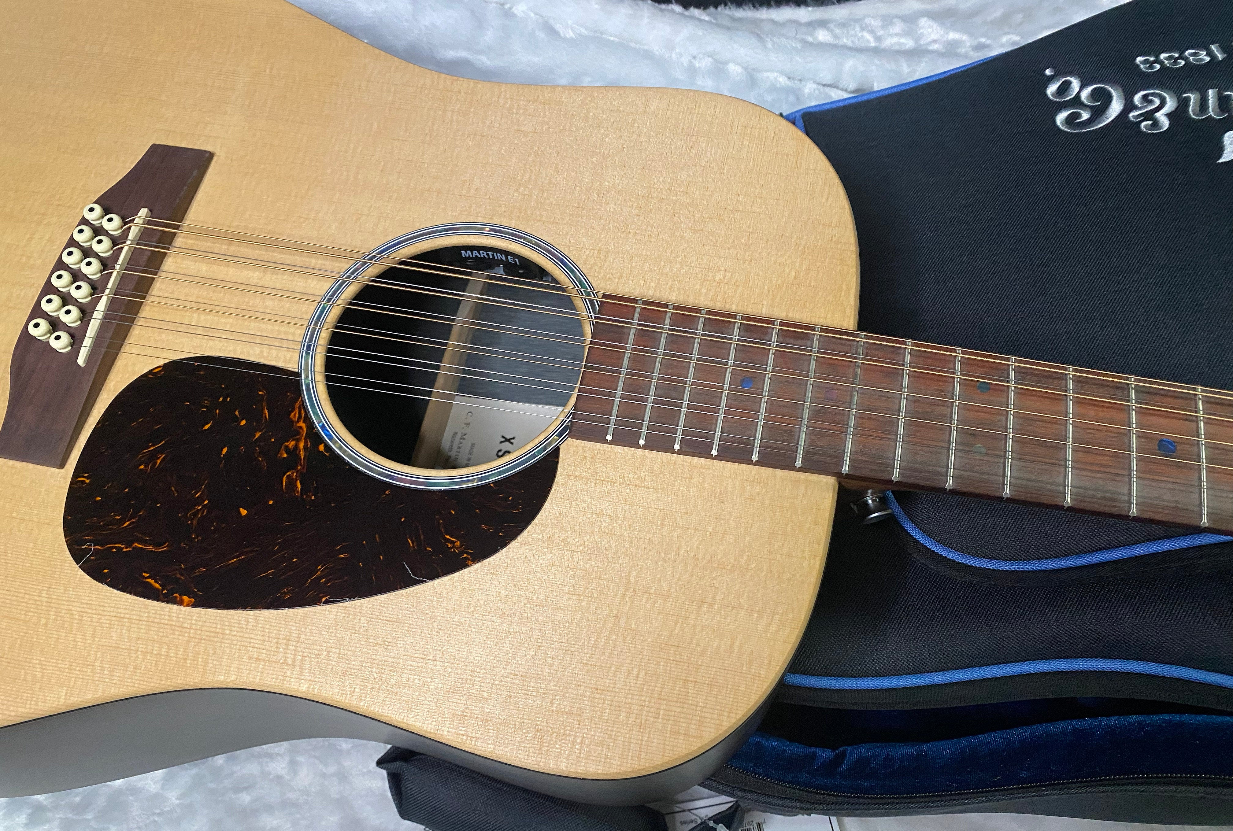 NEW! Martin D-X2E 12-String Acoustic-Electric Guitar - Brazilian Rosewood Pattern - 5.5lbs - Authorized Dealer - G06924