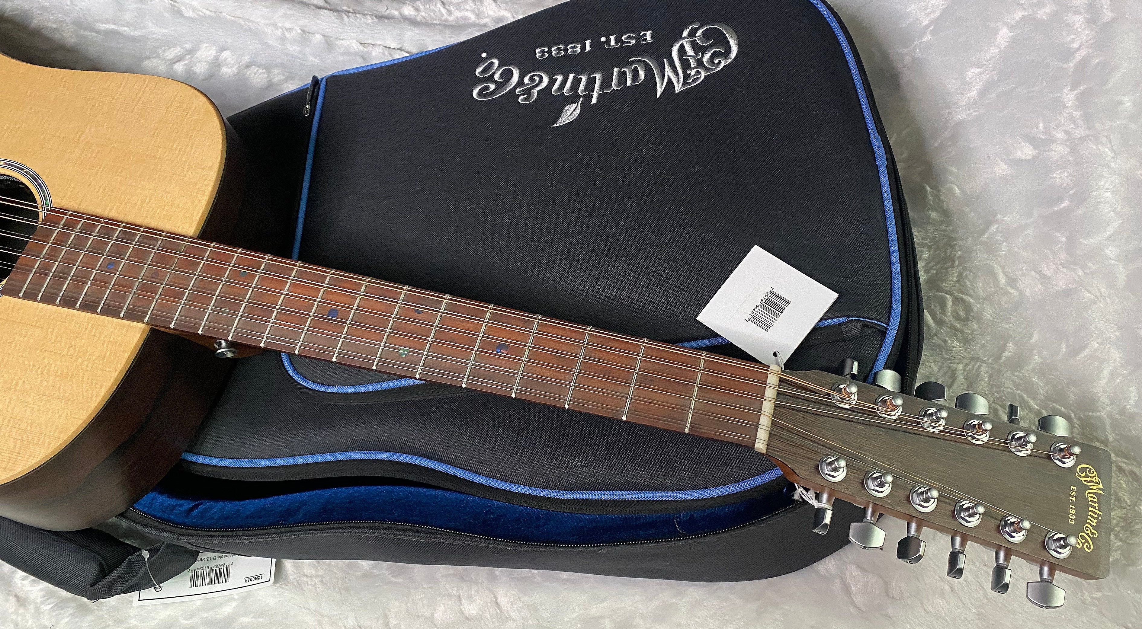 NEW! Martin D-X2E 12-String Acoustic-Electric Guitar - Brazilian Rosewood Pattern - 5.5lbs - Authorized Dealer - G06924