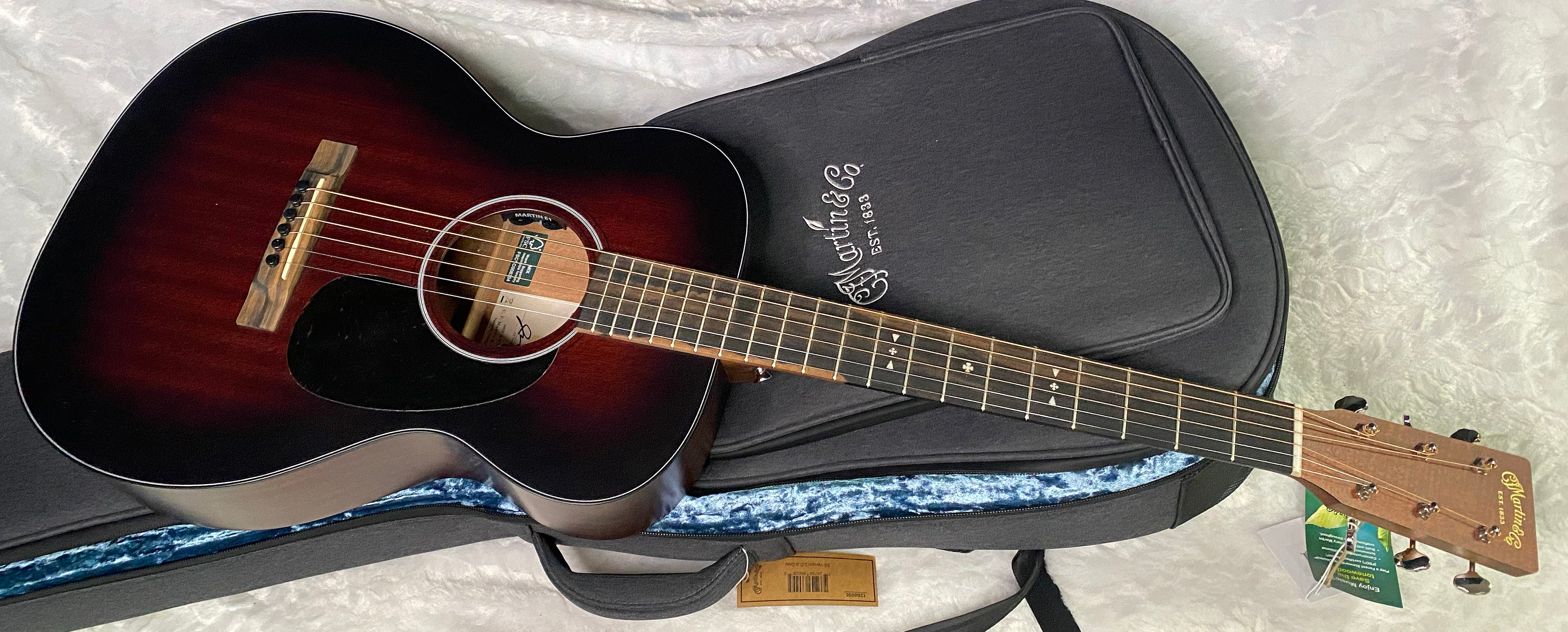 NEW! Martin 000 Jr E Jeff Tweedy Acoustic Guitar - Tweedy Burst - 4.25 lbs - Authorized Dealer - G06926
