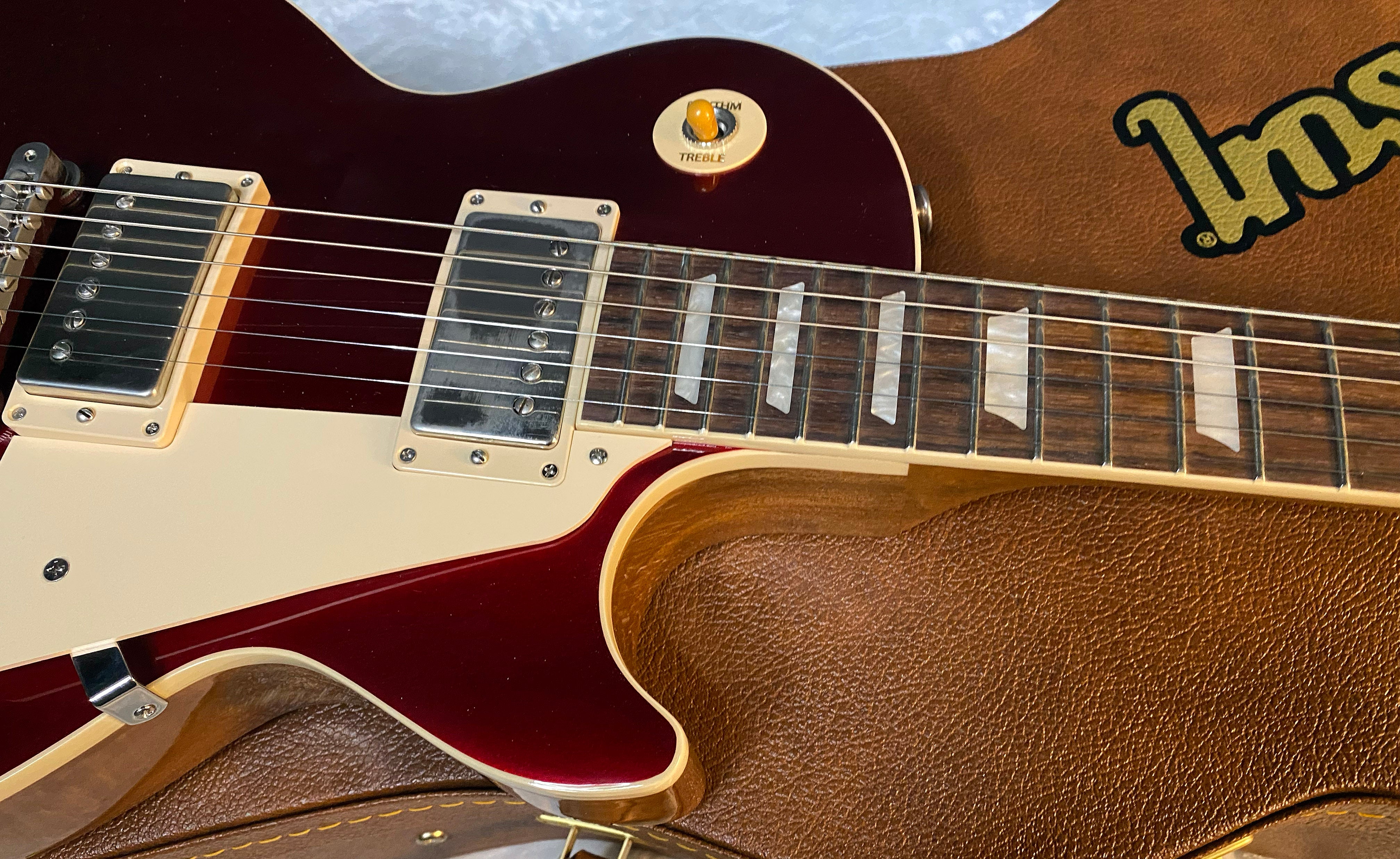 NEW ! Gibson Les Paul Standard '60s - Sparkling Burgundy - 9.8lbs - Authorized Dealer - G06174