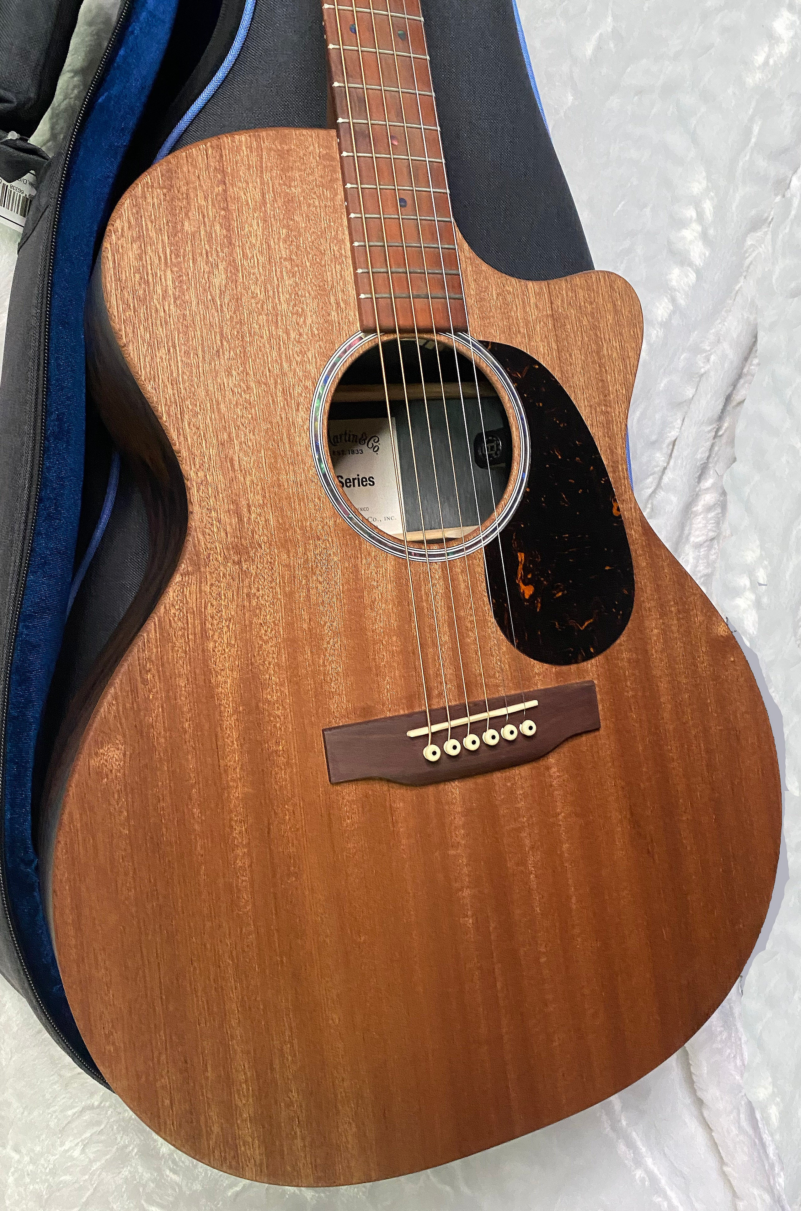 NEW! Martin GPC-X2E Ziricote Acoustic-electric Guitar - Natural - Natural 4.85 lbs - Authorized Dealer - G06928