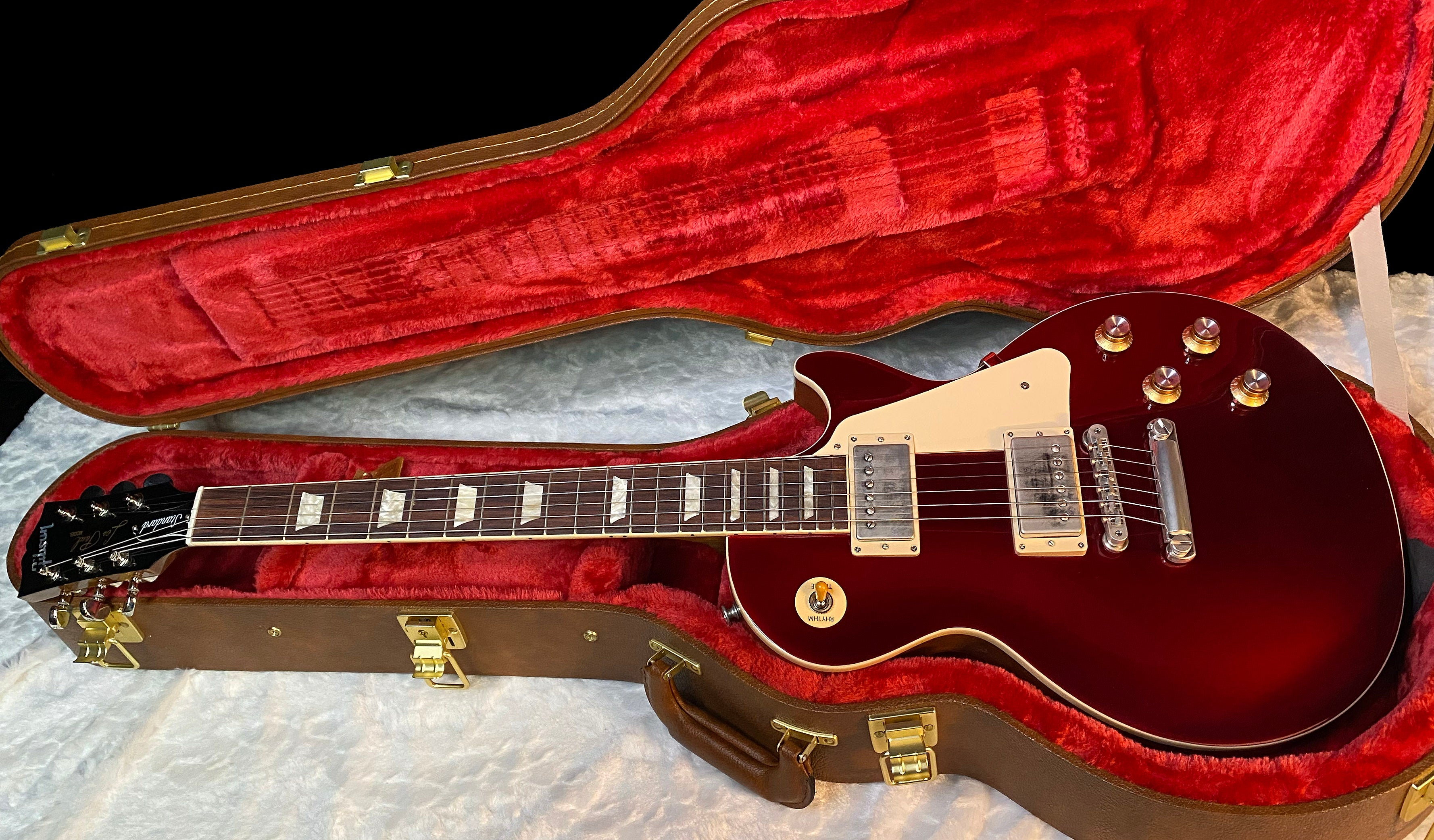 NEW ! Gibson Les Paul Standard '60s - Sparkling Burgundy - 9.3lbs - Authorized Dealer - G06173