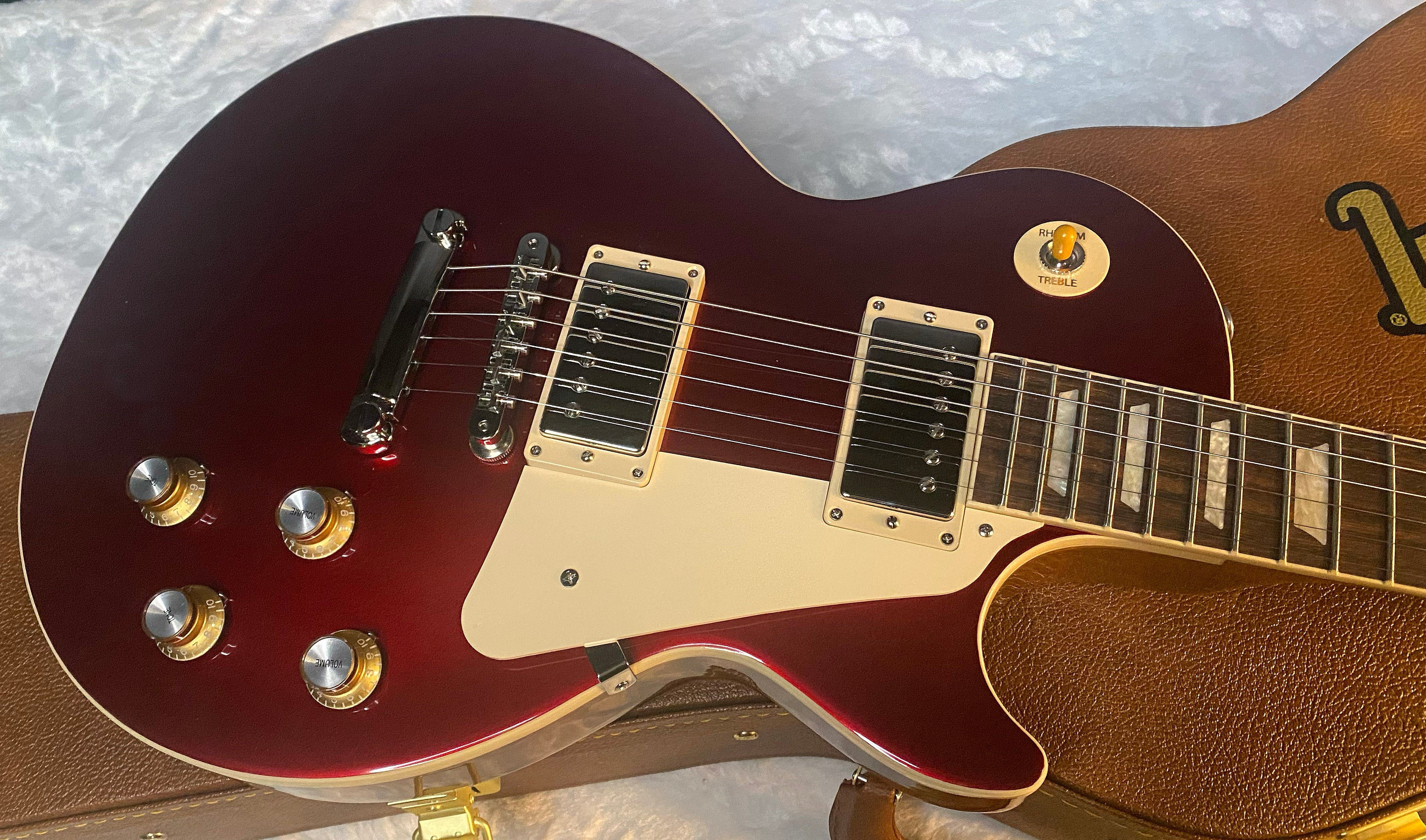 NEW ! Gibson Les Paul Standard '60s - Sparkling Burgundy - 9.35lbs - Authorized Dealer - G06172