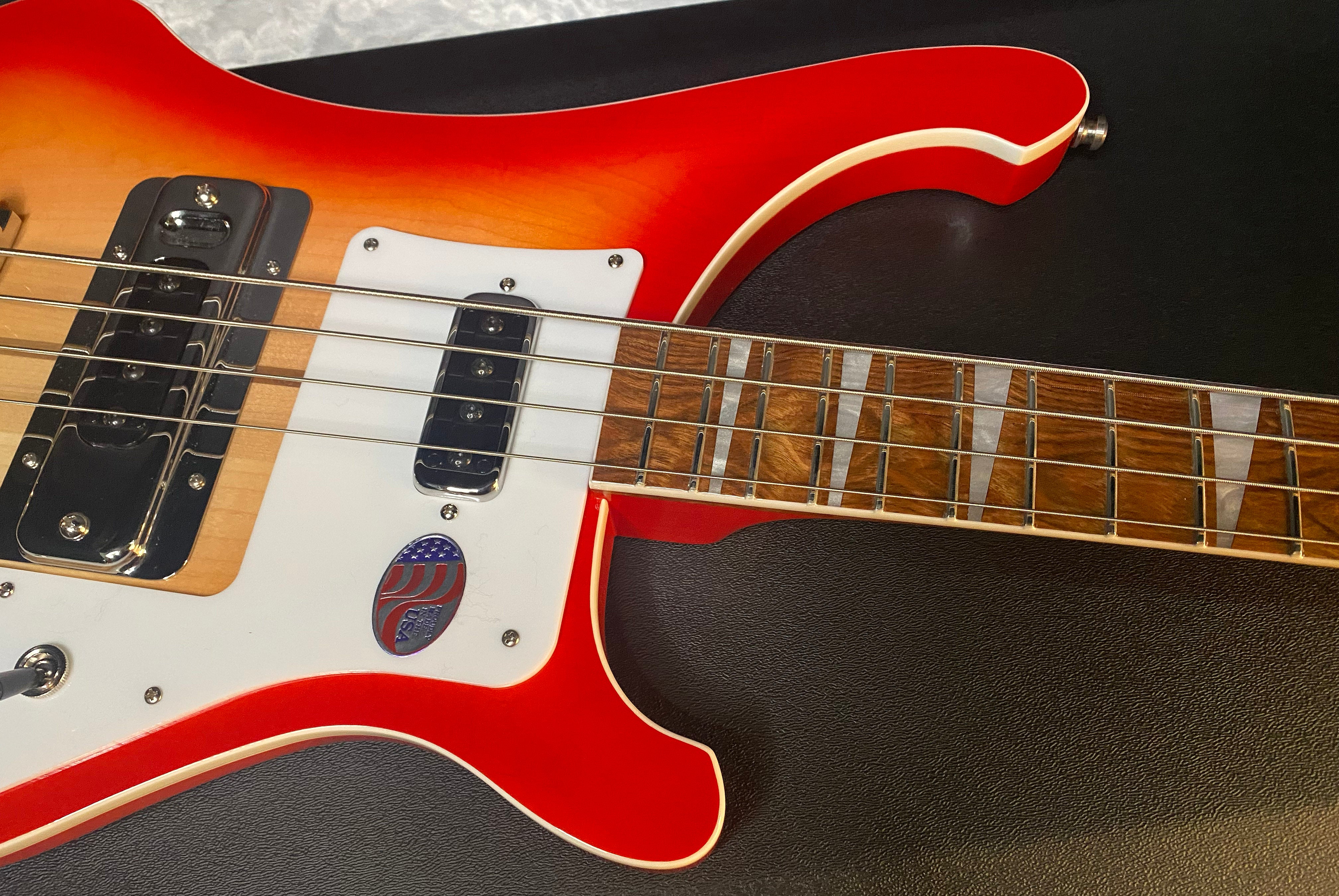 NEW! Rickenbacker 4003 Fire Glo FG - 4-String Bass - Authorized Dealer - 9.4 lbs - G06189
