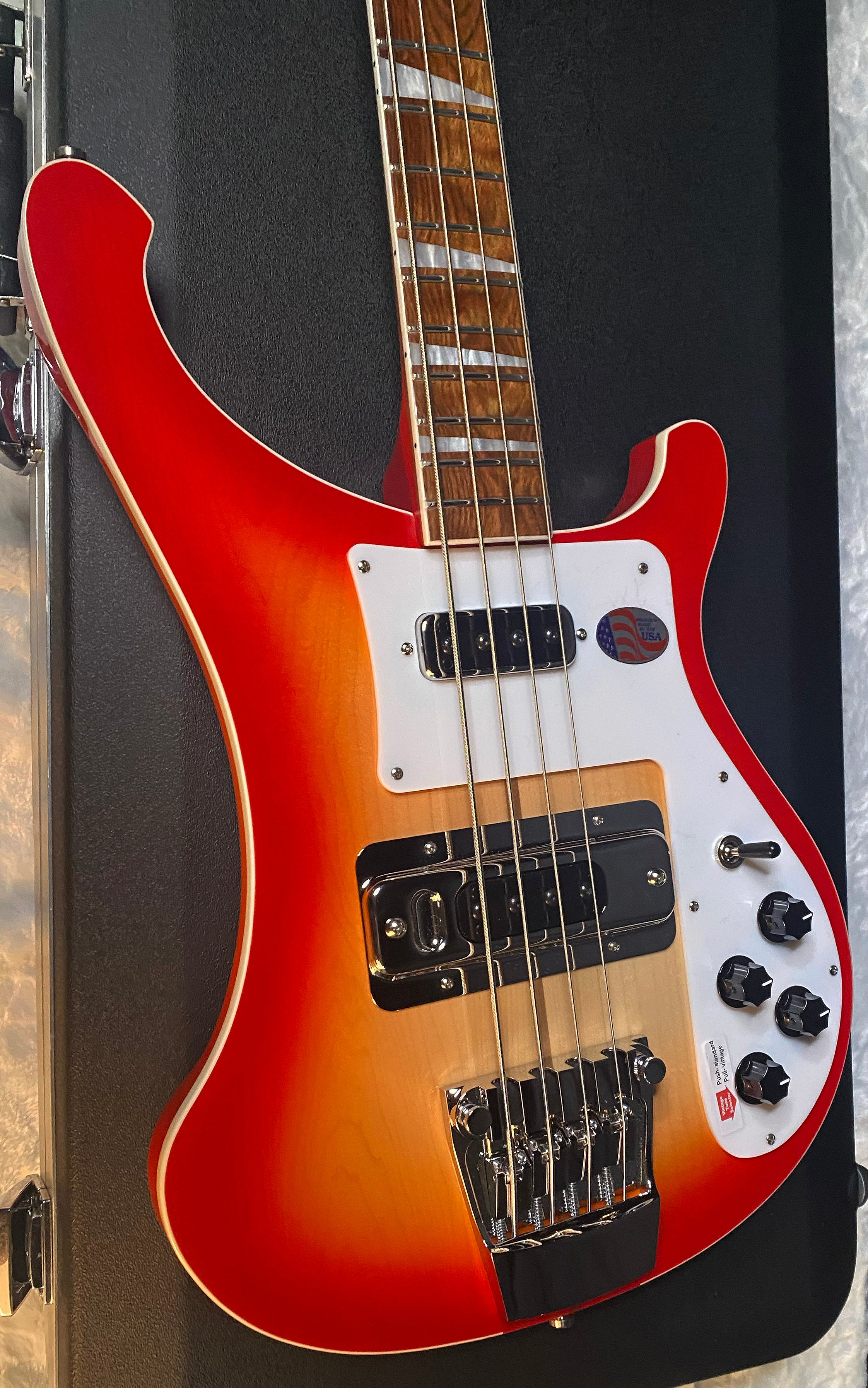 NEW! Rickenbacker 4003 Fire Glo FG - 4-String Bass - Authorized Dealer - 9.4 lbs - G06189