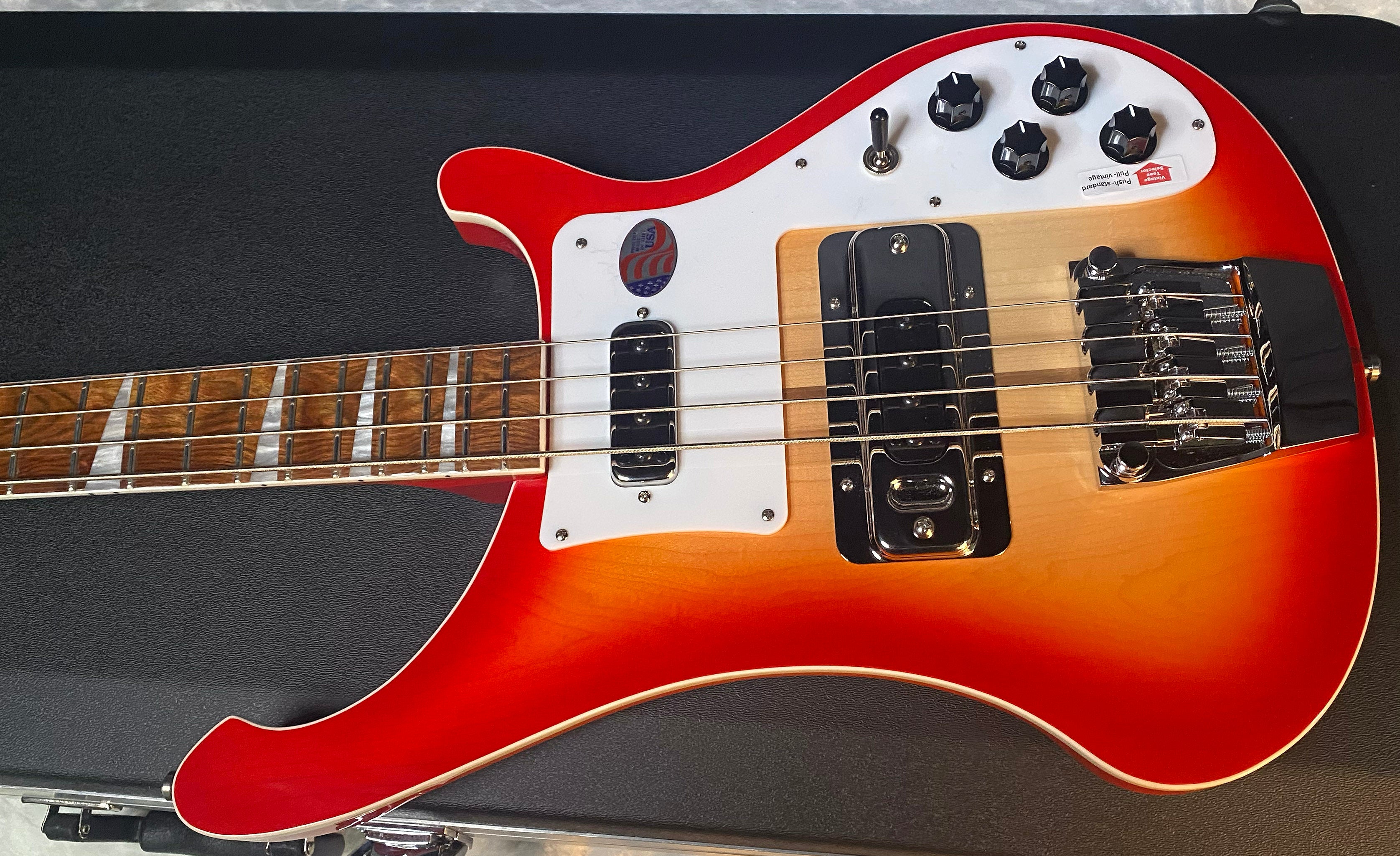 NEW! Rickenbacker 4003 Fire Glo FG - 4-String Bass - Authorized Dealer - 9.4 lbs - G06189