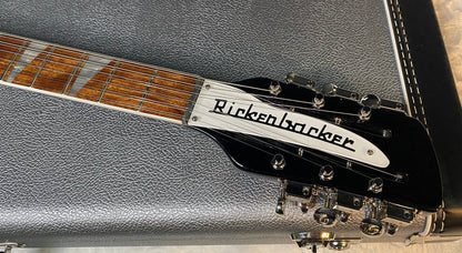 NEW! Rickenbacker 360/12C63 C Series 12-String Electric Guitar Jet Glo - Authorized Dealer - In-Stock! 8.2lbs - G06939