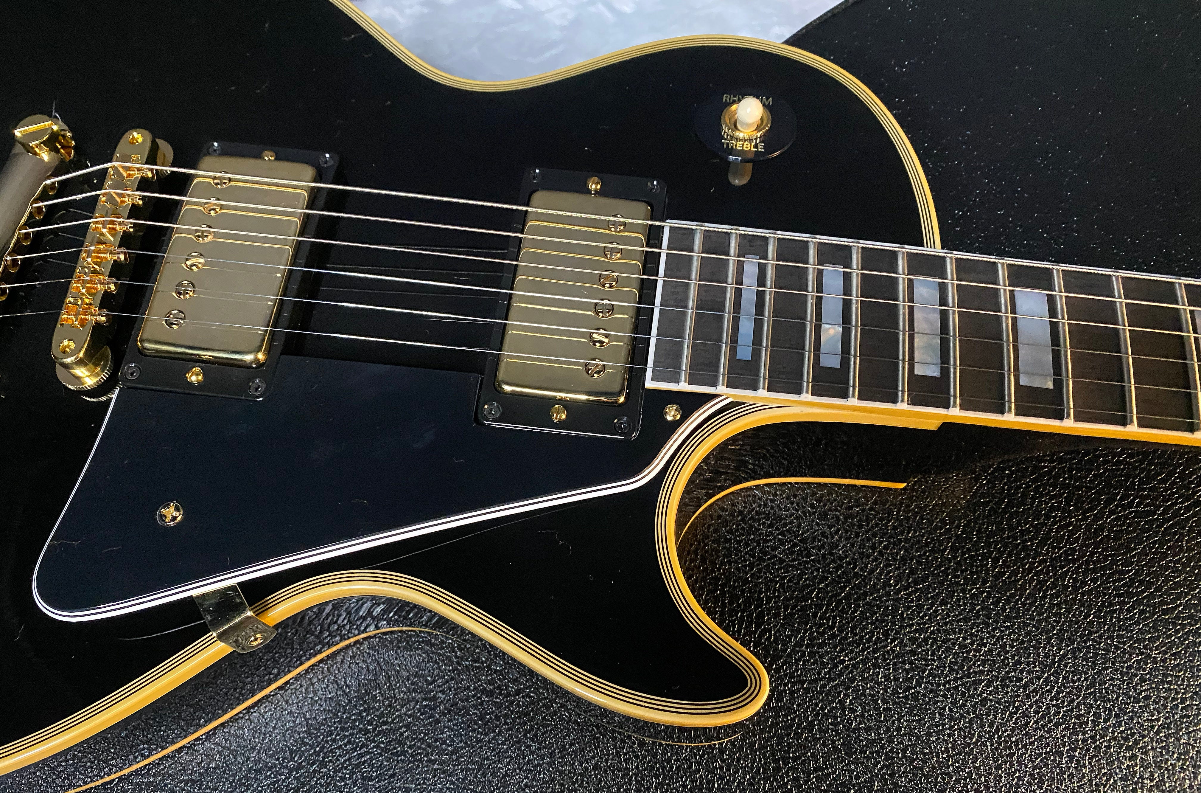 NEW! Gibson Custom Shop '68 Les Paul Custom Reissue - Gloss Ebony - Authorized Dealer - 9.1 lbs - G06175