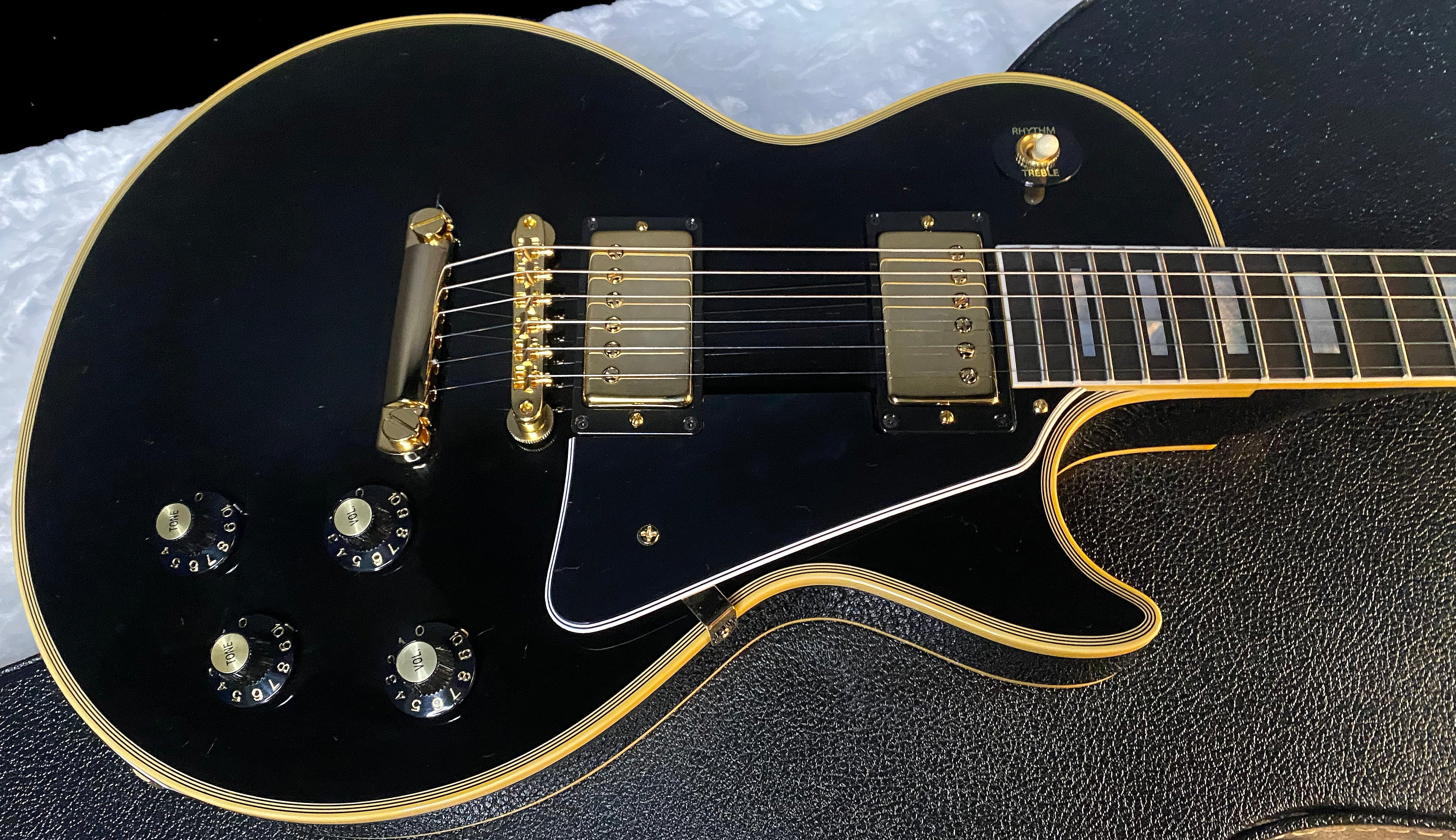 NEW! Gibson Custom Shop '68 Les Paul Custom Reissue - Gloss Ebony - Authorized Dealer - 9.1 lbs - G06175