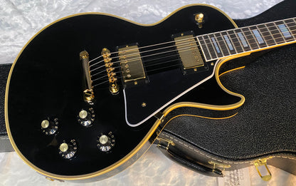 NEW! Gibson Custom Shop '68 Les Paul Custom Reissue - Gloss Ebony - Authorized Dealer - 9.1 lbs - G06175