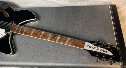 NEW! Rickenbacker 360/12C63 C Series 12-String Electric Guitar Jet Glo - Authorized Dealer - In-Stock! 8.1lbs - G06938