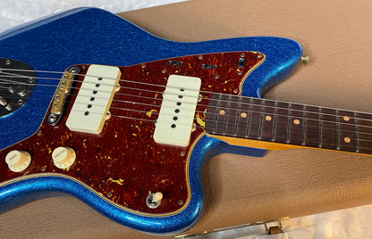 NEW! Fender Custom Shop '62 Reissue Jazzmaster Journeyman Relic - Blue Sparkle - Authorized Dealer - In-Stock! 8.2lbs - G05494