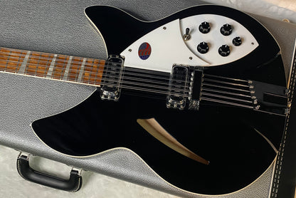 NEW! Rickenbacker 360/12C63 C Series 12-String Electric Guitar Jet Glo - Authorized Dealer - In-Stock! 8.1lbs - G06938
