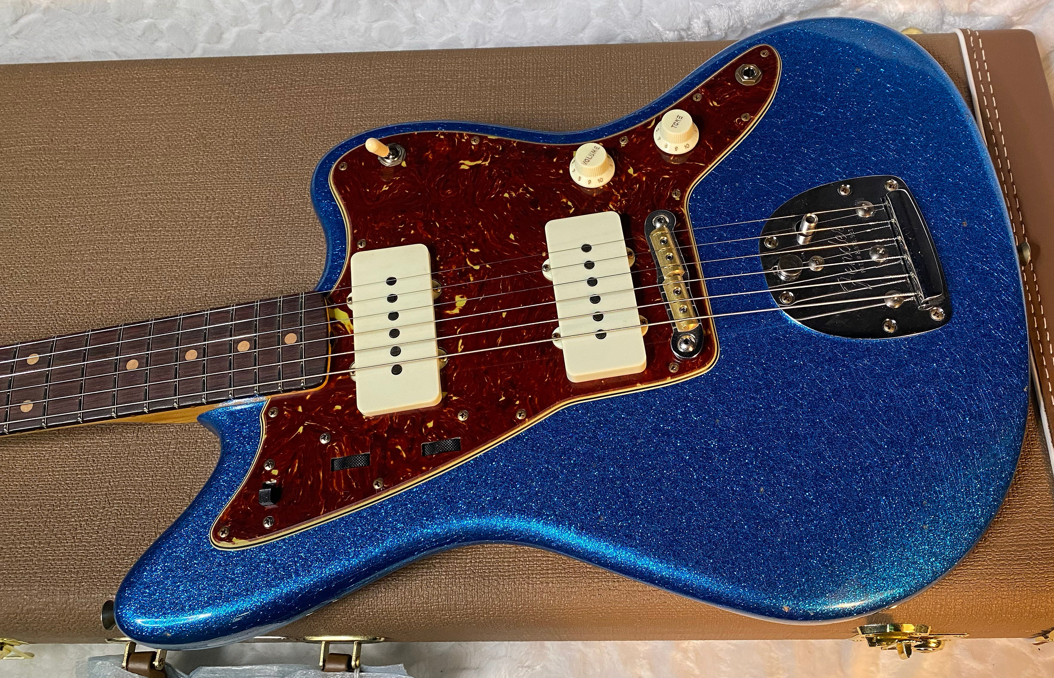 NEW! Fender Custom Shop '62 Reissue Jazzmaster Journeyman Relic - Blue Sparkle - Authorized Dealer - In-Stock! 8.2lbs - G05494