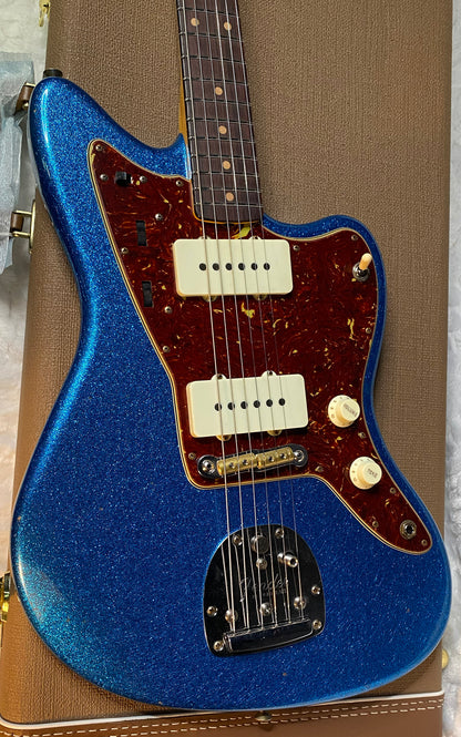 NEW! Fender Custom Shop '62 Reissue Jazzmaster Journeyman Relic - Blue Sparkle - Authorized Dealer - In-Stock! 8.2lbs - G05494