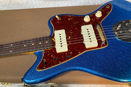 NEW! Fender Custom Shop '62 Reissue Jazzmaster Journeyman Relic - Blue Sparkle - Authorized Dealer - In-Stock! 8.2lbs - G05494