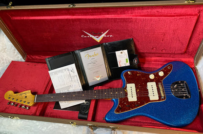 NEW! Fender Custom Shop '62 Reissue Jazzmaster Journeyman Relic - Blue Sparkle - Authorized Dealer - In-Stock! 8.2lbs - G05494