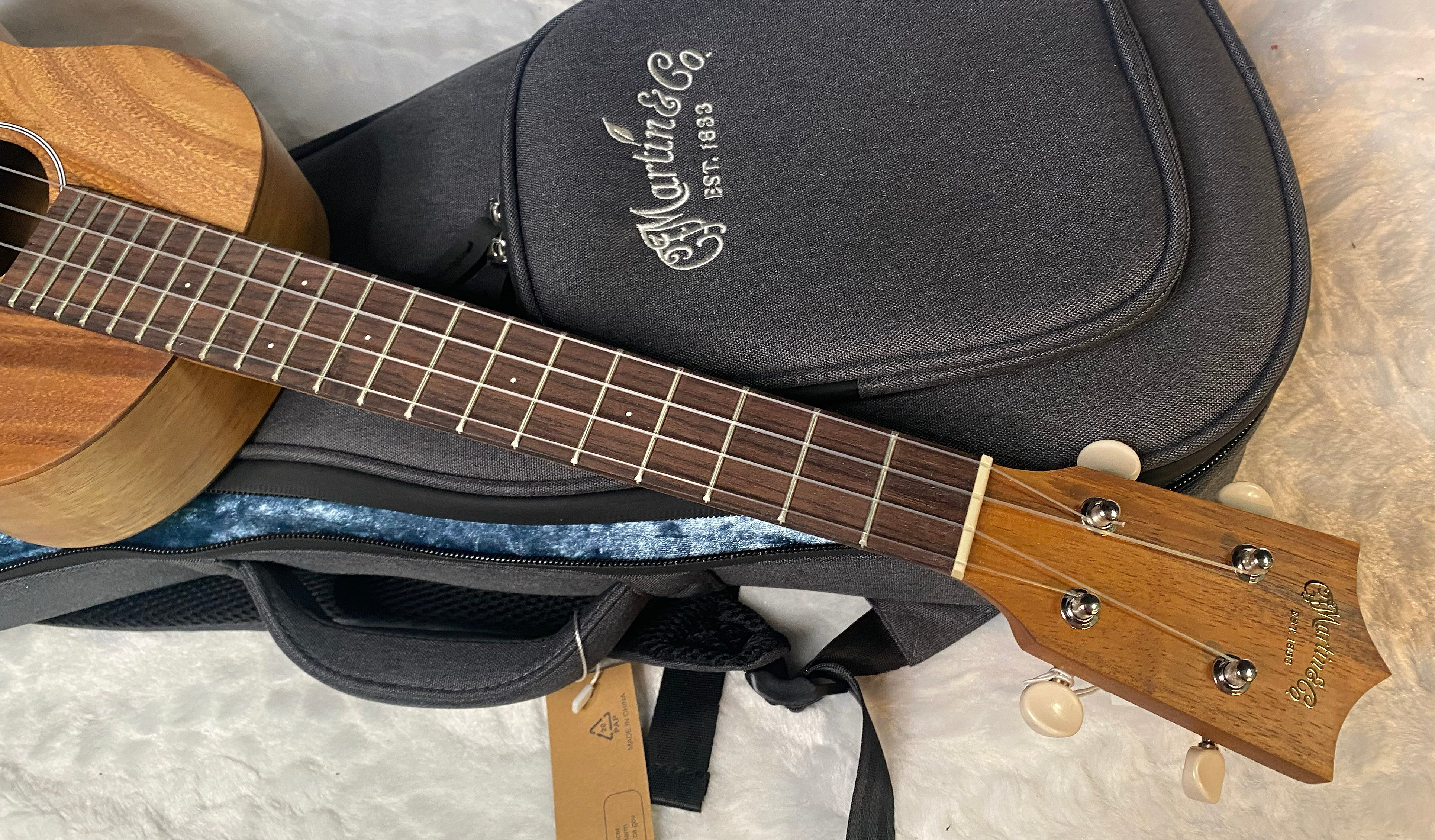 NEW! Martin T1K Tenor Ukulele - Natural - Deluxe Gig Bag - Authorized Dealer - G06918 1.25lbs