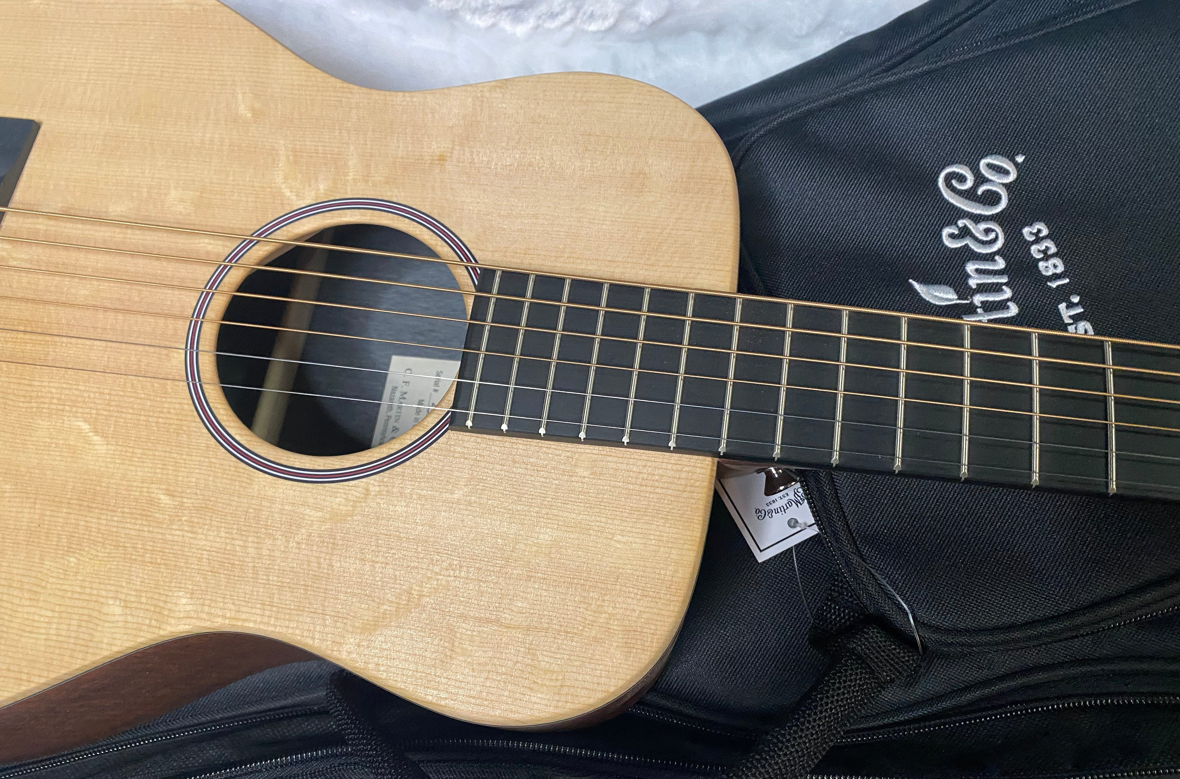 NEW! Martin LX1 Little Martin Acoustic Guitar - Natural - 3.75lbs - Gig Bag - Authorized Dealer - G06920