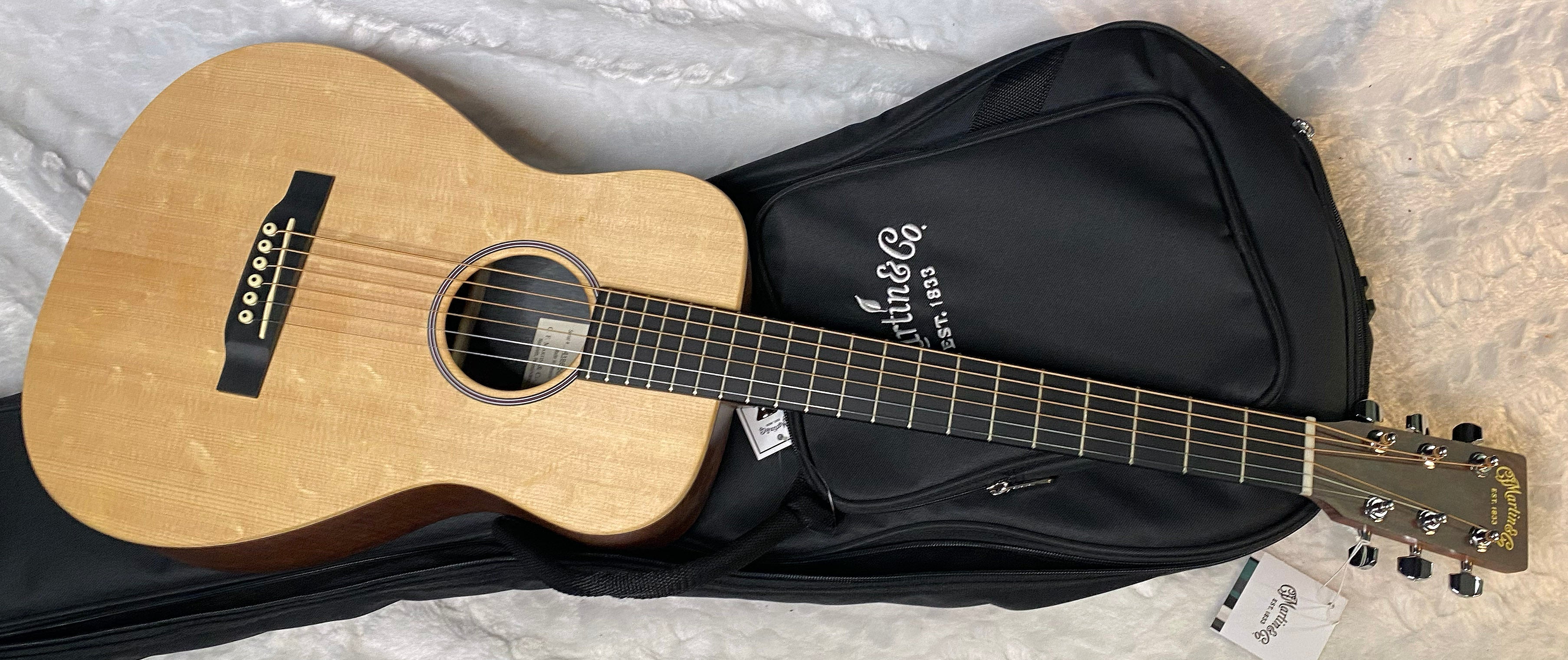 NEW! Martin LX1 Little Martin Acoustic Guitar - Natural - 3.75lbs - Gig Bag - Authorized Dealer - G06920