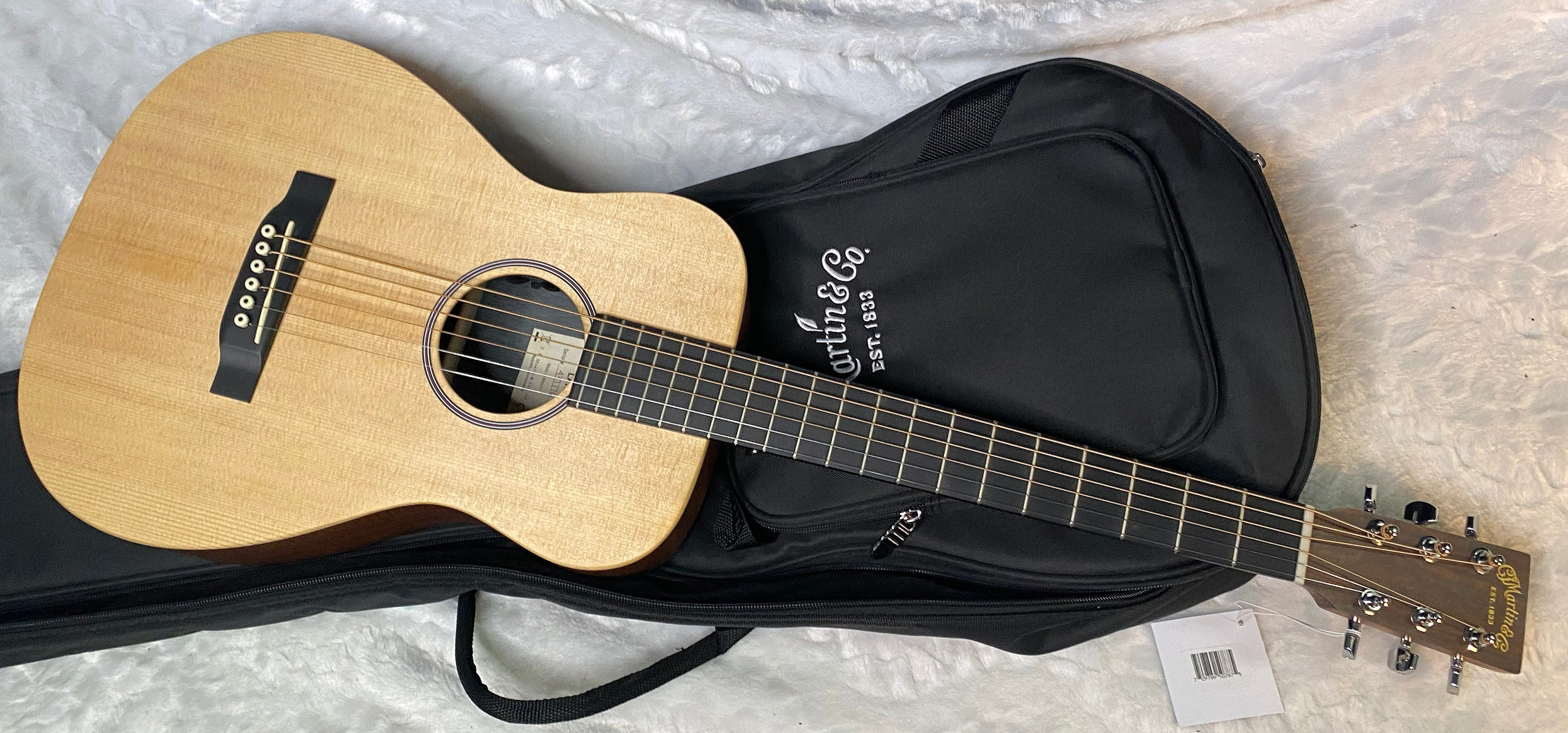NEW! Martin LX1E Little Martin Acoustic-Electric Guitar - Natural - 3.5lbs - Gig Bag - Authorized Dealer - G06919