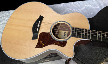 NEW! Taylor 412ce V-Class Acoustic-Electric Guitar - Natural - Authorized Dealer - 4.65 lbs - G06209
