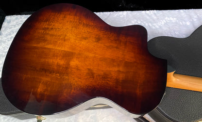 NEW! Taylor 224ce-K DLX Grand Auditorium Acoustic-Electric Guitar - Tobacco - 4.9lbs - Authorized Dealer - G06214