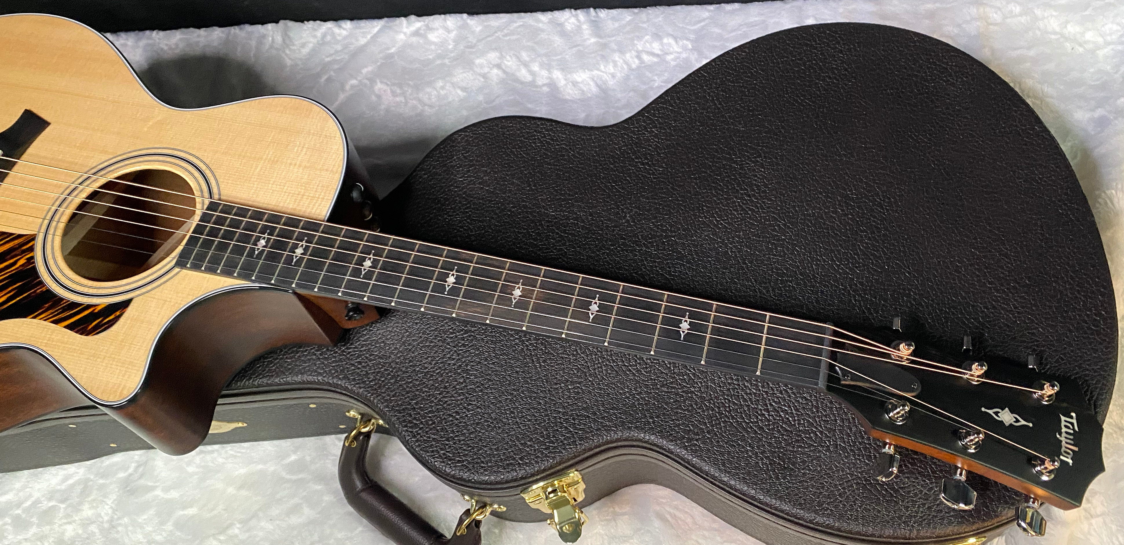 NEW! Taylor 312ce V-Class Grand Concert Acoustic-Electric Guitar - Natural - 4.3lbs - Authorized Dealer - G06217
