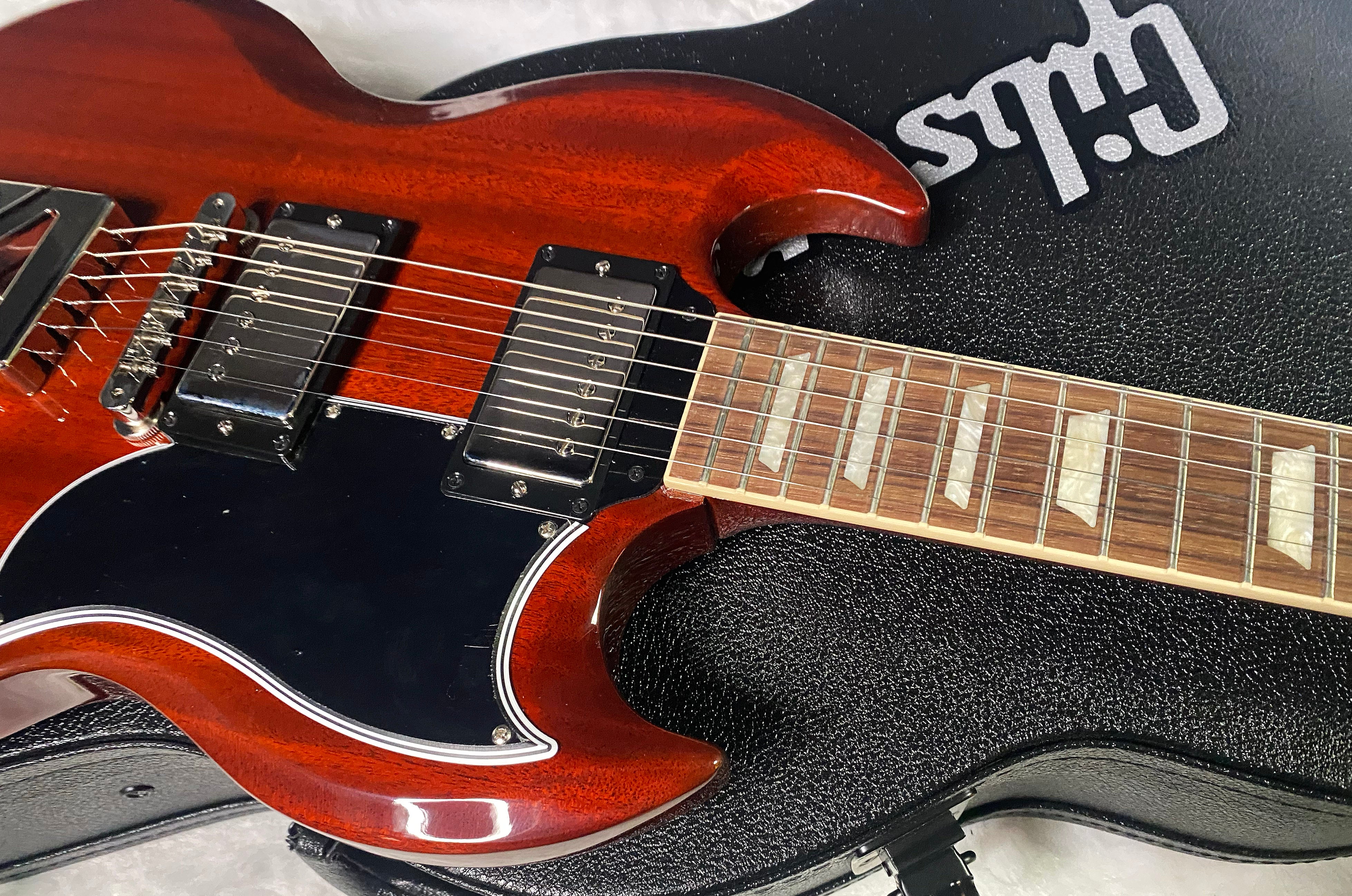 NEW ! Gibson Gibson USA: Jake Kiszka SG Standard Limited Edition - Faded Cherry - Only 6.8 lbs - Greta Van Fleet - Authorized Dealer - G06810