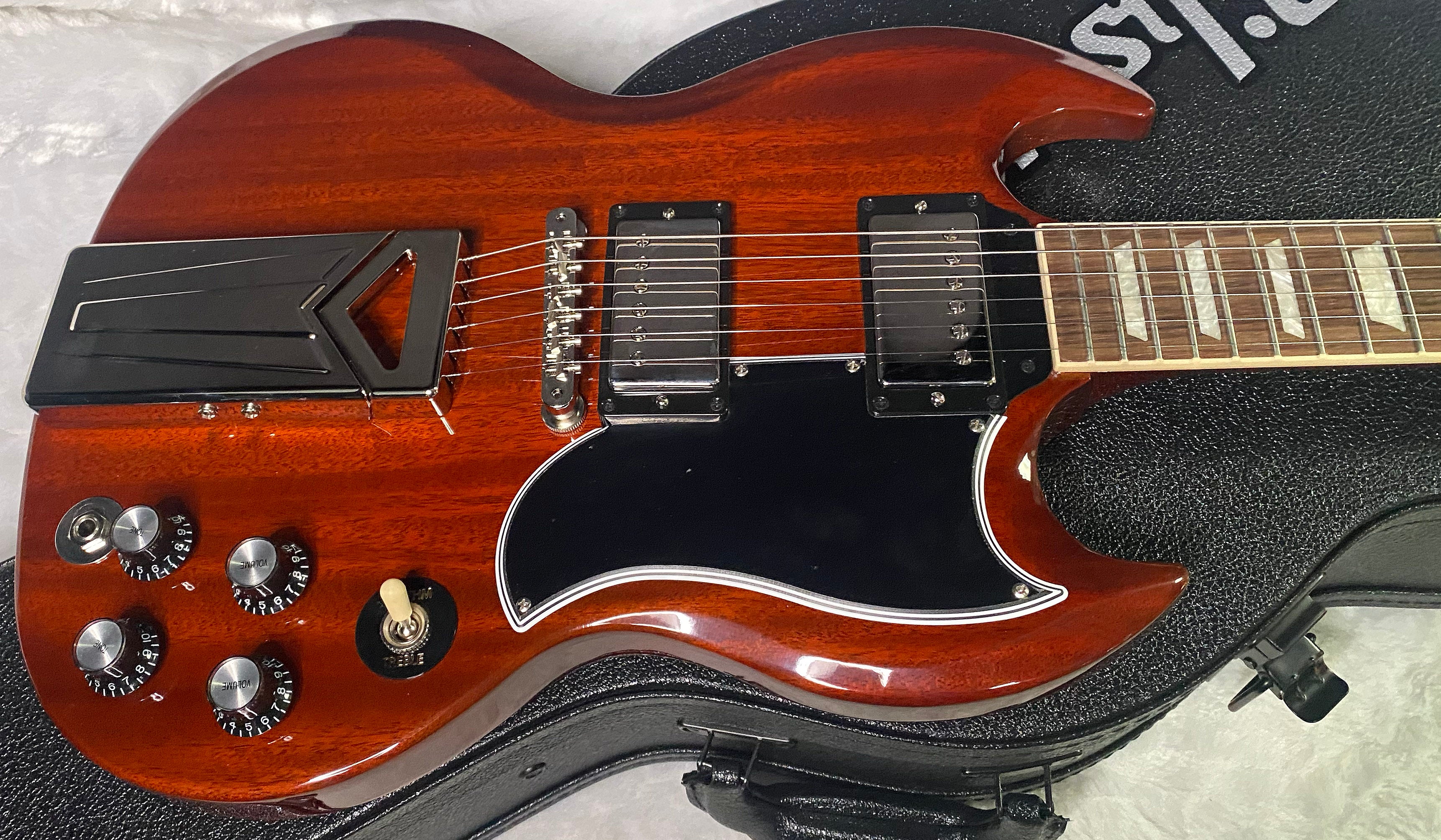 NEW ! Gibson Gibson USA: Jake Kiszka SG Standard Limited Edition - Faded Cherry - Only 6.8 lbs - Greta Van Fleet - Authorized Dealer - G06810