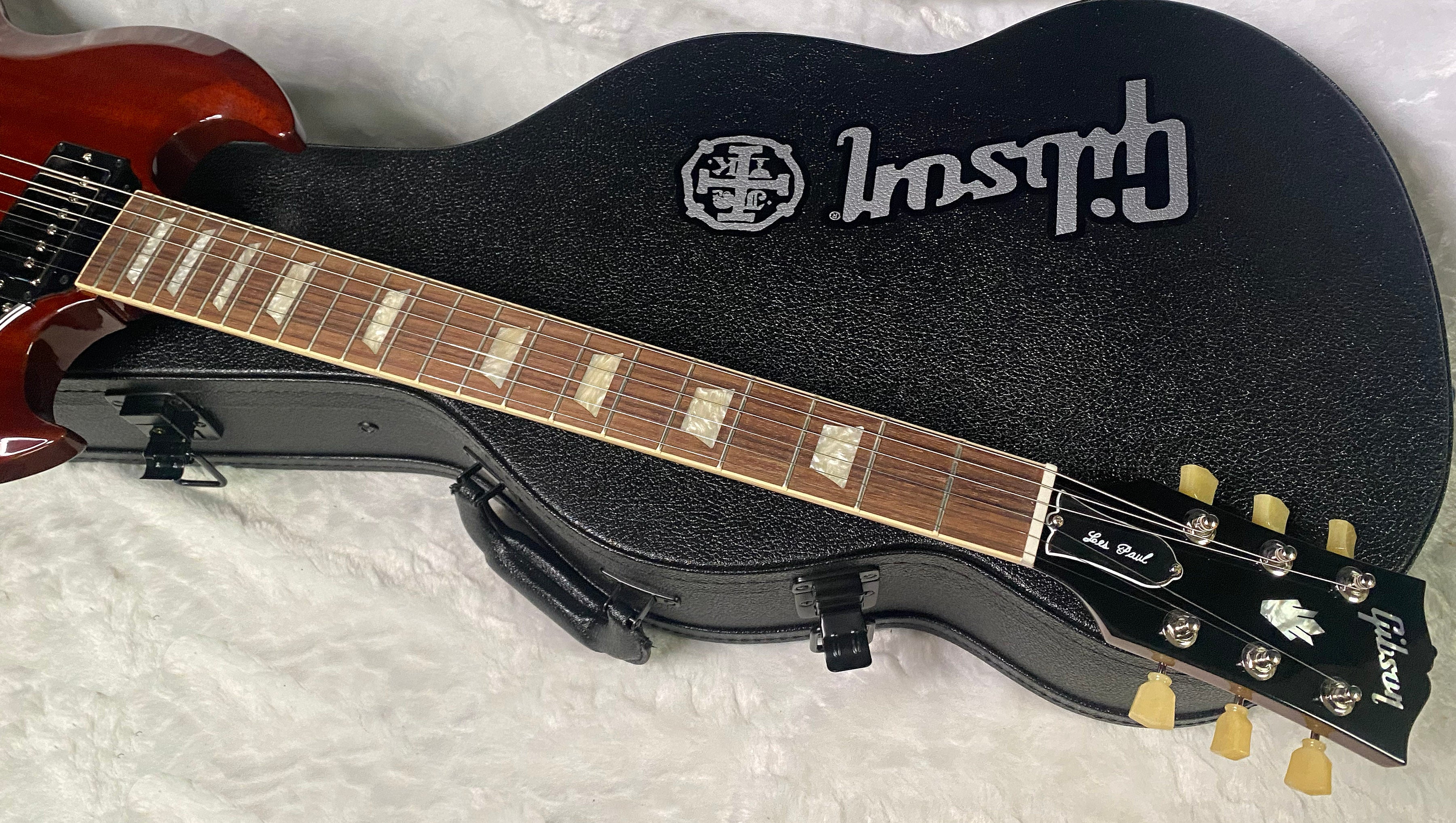 NEW ! Gibson Gibson USA: Jake Kiszka SG Standard Limited Edition - Faded Cherry - Only 6.8 lbs - Greta Van Fleet - Authorized Dealer - G06810