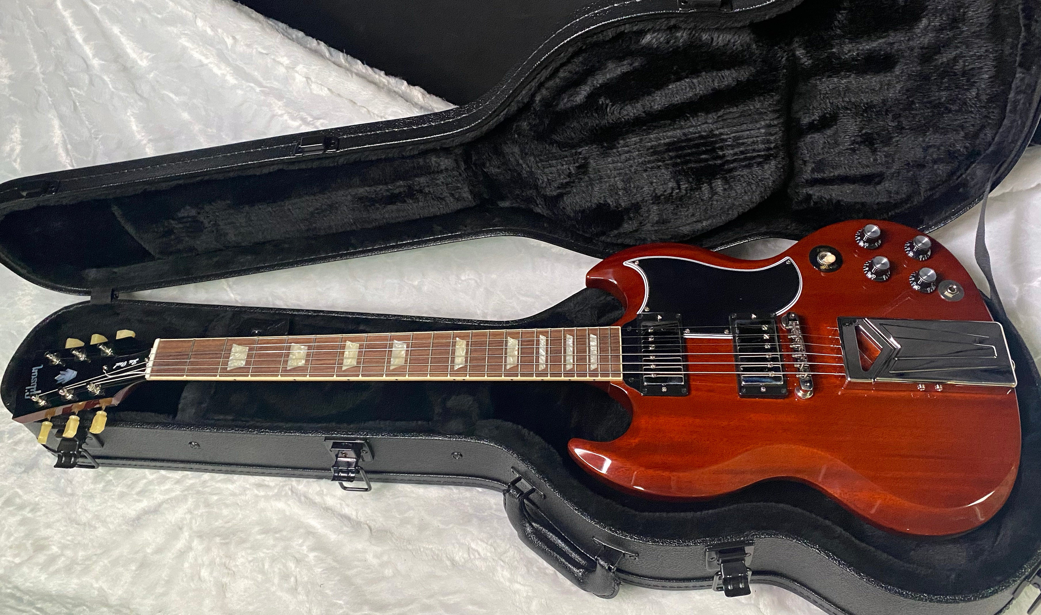 NEW ! Gibson Gibson USA: Jake Kiszka SG Standard Limited Edition - Faded Cherry - Only 6.8 lbs - Greta Van Fleet - Authorized Dealer - G06810