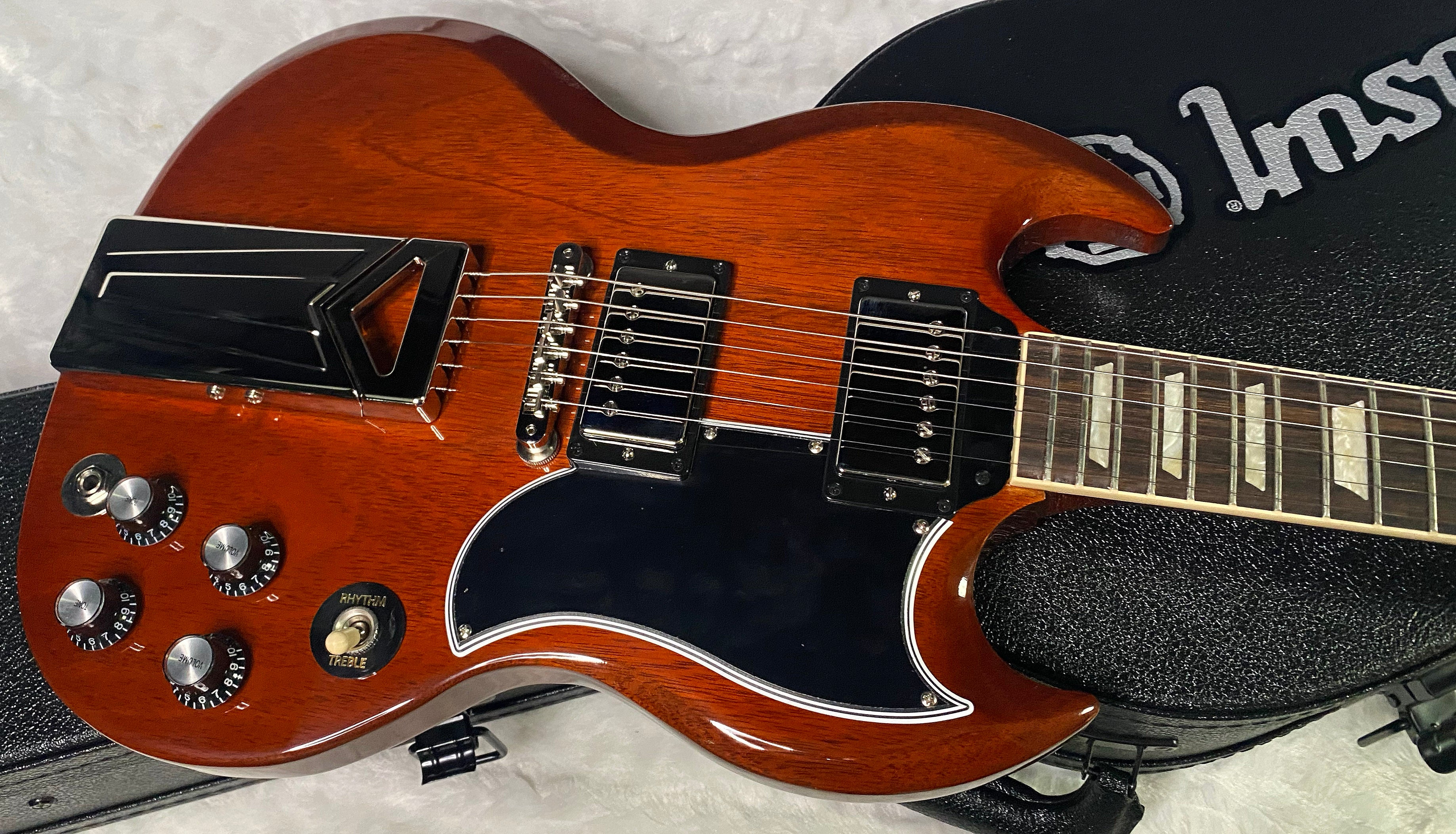 NEW ! Gibson Gibson USA: Jake Kiszka SG Standard Limited Edition - Faded Cherry - Only 6.1lbs - Greta Van Fleet - Authorized Dealer - G06802