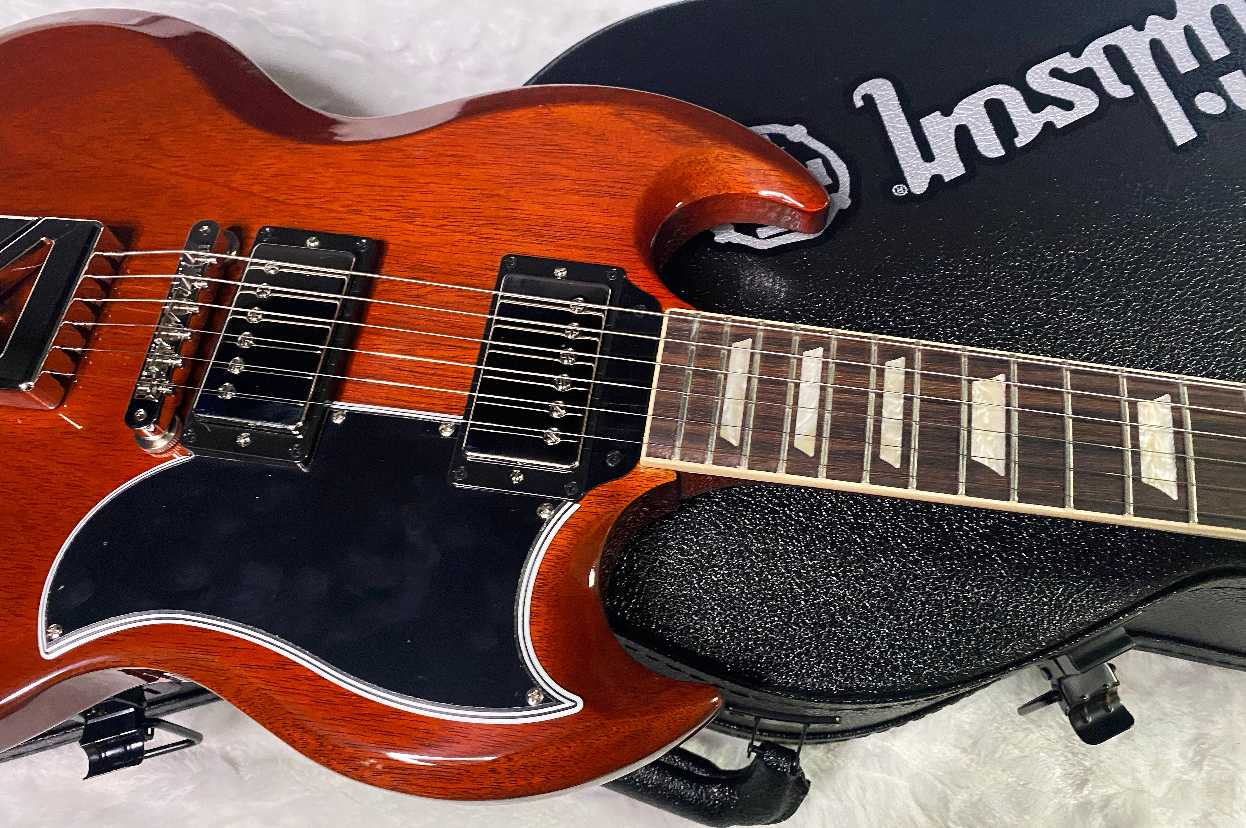 NEW ! Gibson Gibson USA: Jake Kiszka SG Standard Limited Edition - Faded Cherry - Only 6.1lbs - Greta Van Fleet - Authorized Dealer - G06802