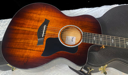 NEW! Taylor 224ce-K DLX Grand Auditorium Acoustic-Electric Guitar - Tobacco - 4.65lbs - Authorized Dealer - G06232