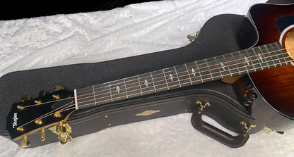 NEW! Taylor 224ce-K DLX Grand Auditorium Acoustic-Electric Guitar - Tobacco - 4.65lbs - Authorized Dealer - G06232