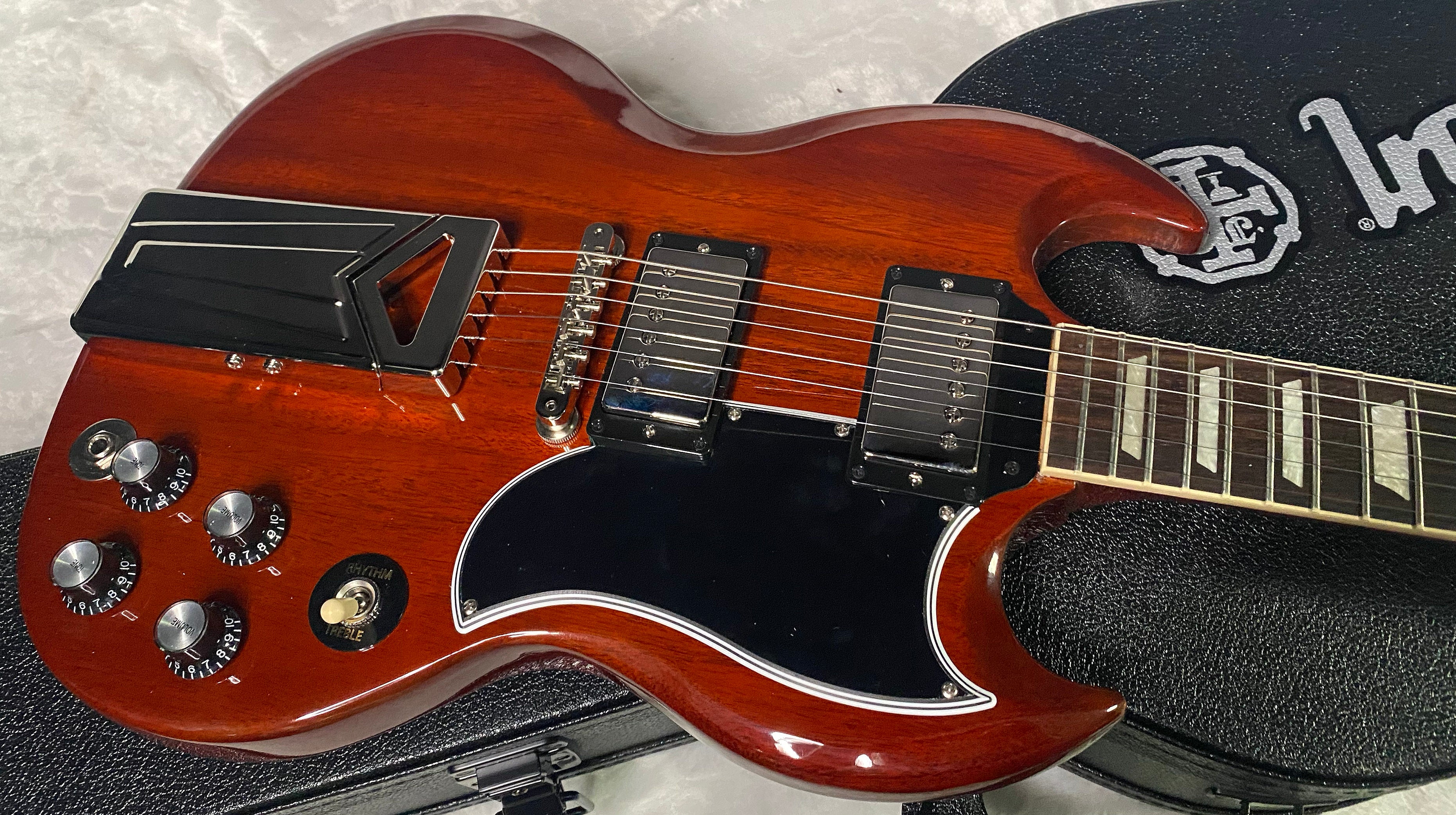NEW ! Gibson Gibson USA: Jake Kiszka SG Standard Limited Edition - Faded Cherry - Only 6.1lbs - Greta Van Fleet - Authorized Dealer - G06804
