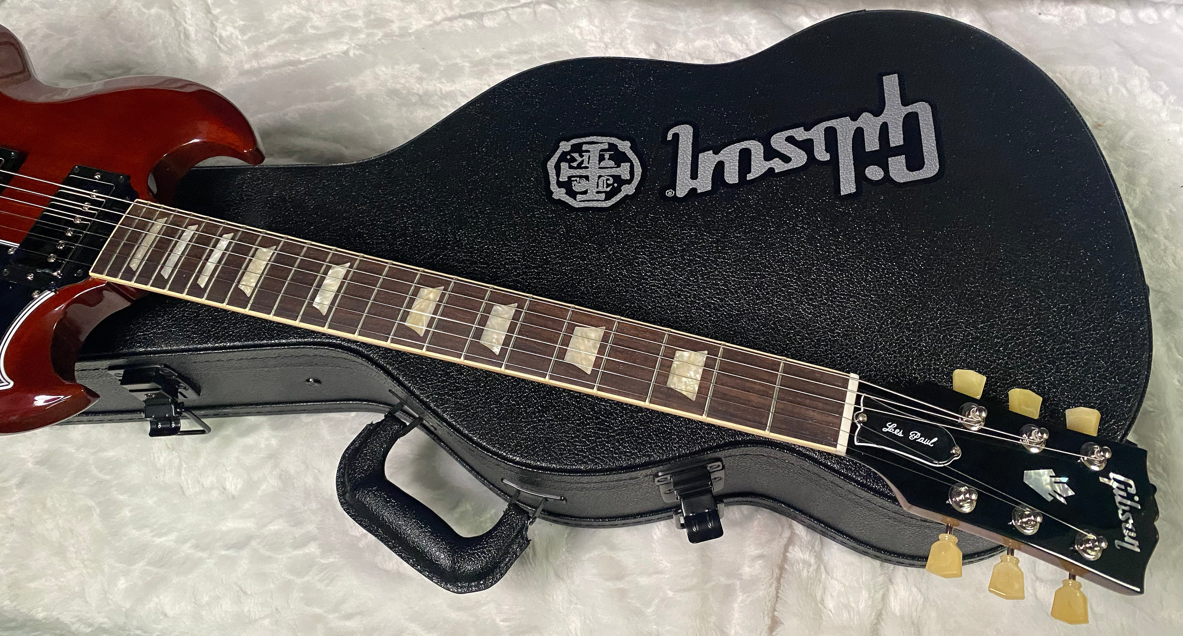 NEW ! Gibson Gibson USA: Jake Kiszka SG Standard Limited Edition - Faded Cherry - Only 6.1lbs - Greta Van Fleet - Authorized Dealer - G06804