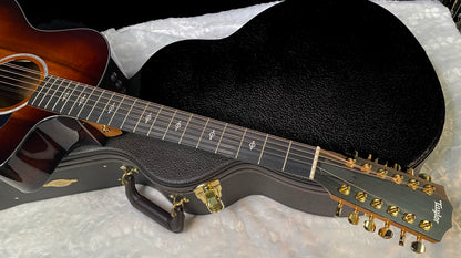 NEW! Taylor 264ce-K DLX Grand Auditorium 12-string Acoustic-Electric Guitar - Shaded Edge Burst - Authorized Dealer - 5.1lbs - G06224