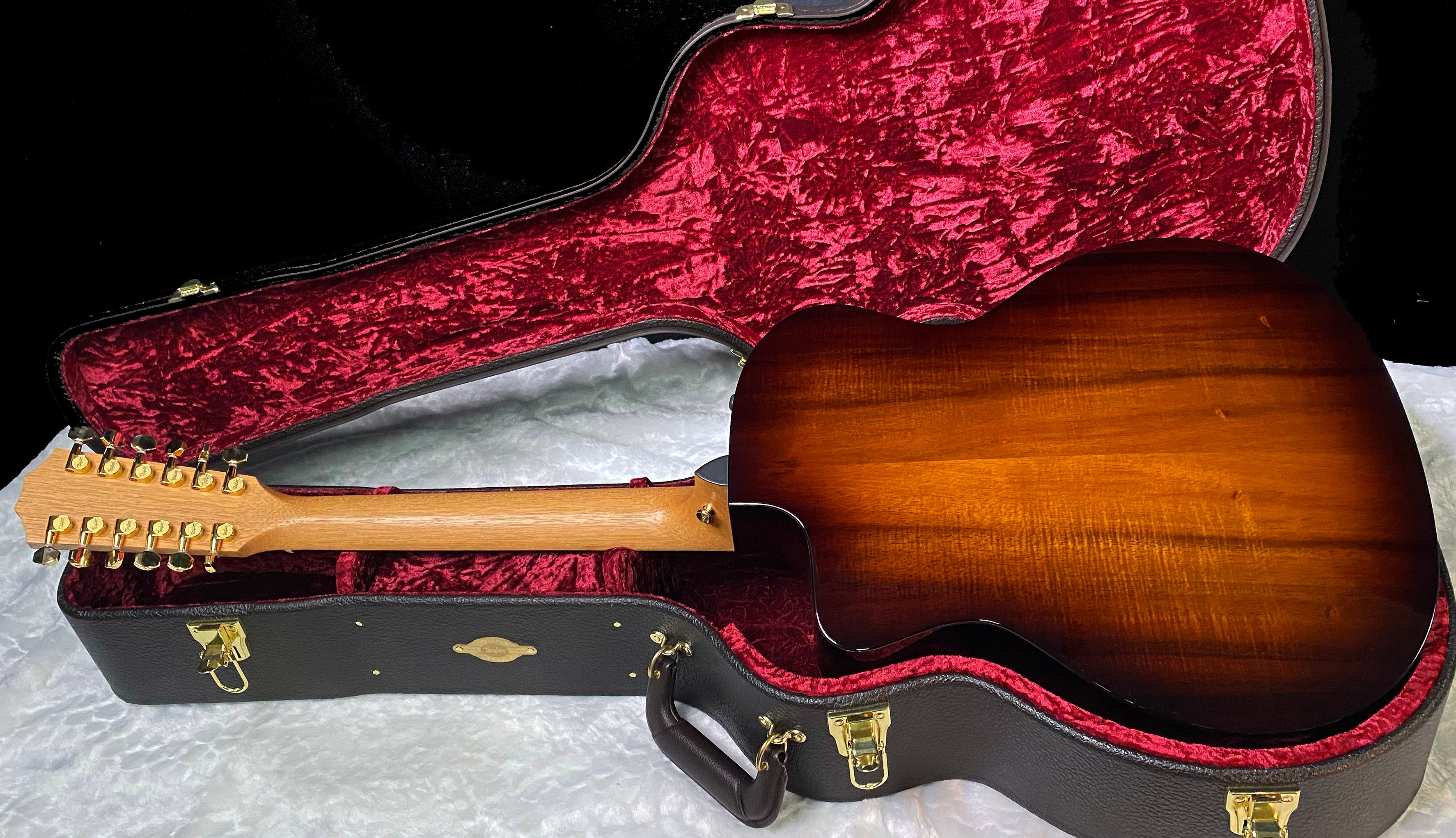 NEW! Taylor 264ce-K DLX Grand Auditorium 12-string Acoustic-Electric Guitar - Shaded Edge Burst - Authorized Dealer - 5.1lbs - G06224