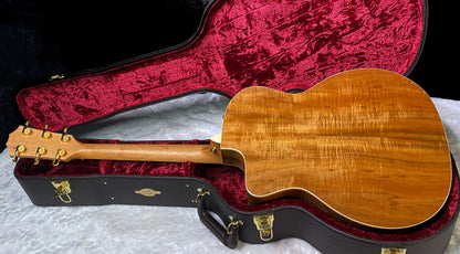 Taylor 214ce-K DLX Koa Grand Auditorium Acoustic-Electric Guitar Natural Finish - 4.8lbs - Authorized Dealer - G06225