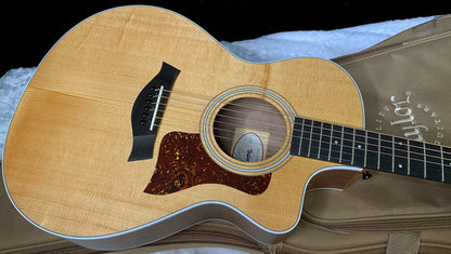 NEW! Taylor 212ce Grand Concert Acoustic-Electric Guitar Natural Finish - 4.1lbs - Authorized Dealer - G06226